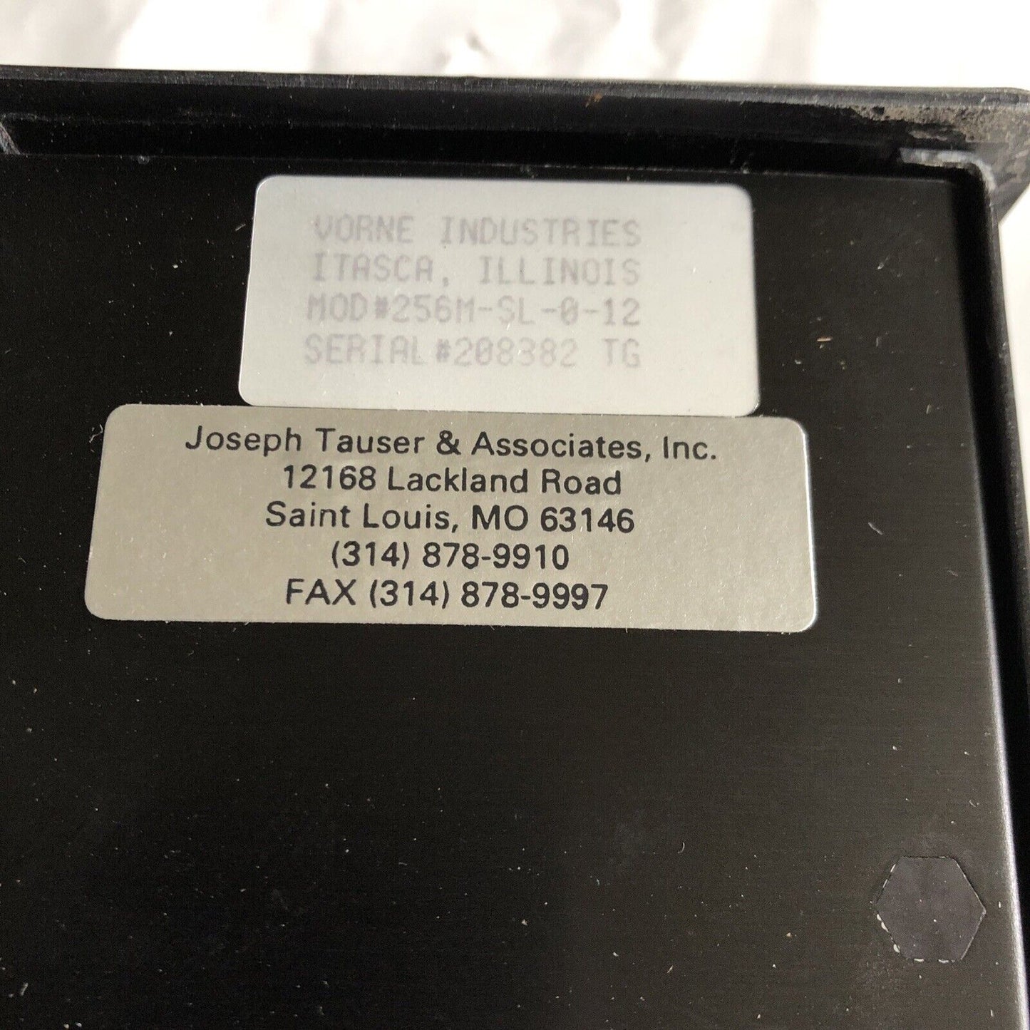 Vorne Industries 256M-Sl-0-12 Digital Display,Bj