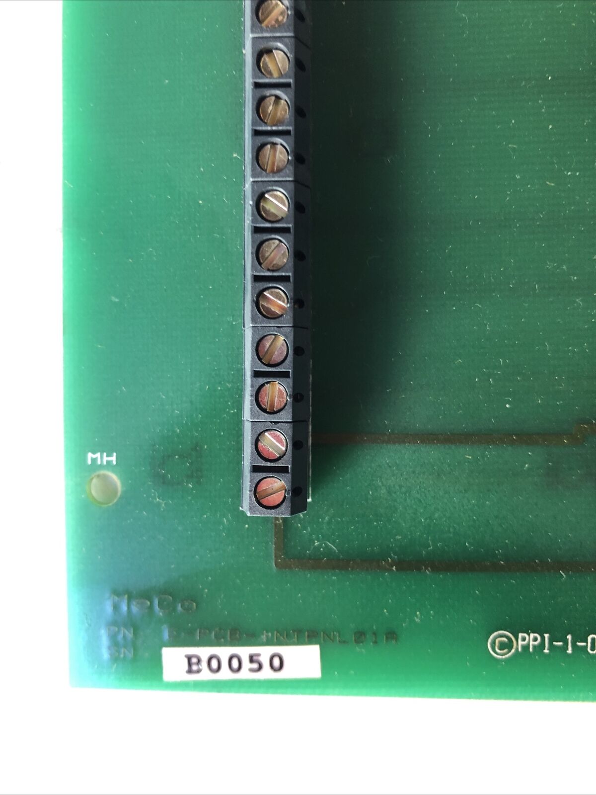 New Meco I/O Pcb Card Circuit Board E-Pcb-Intpnl01a Ppi-1-0,9329,Fg