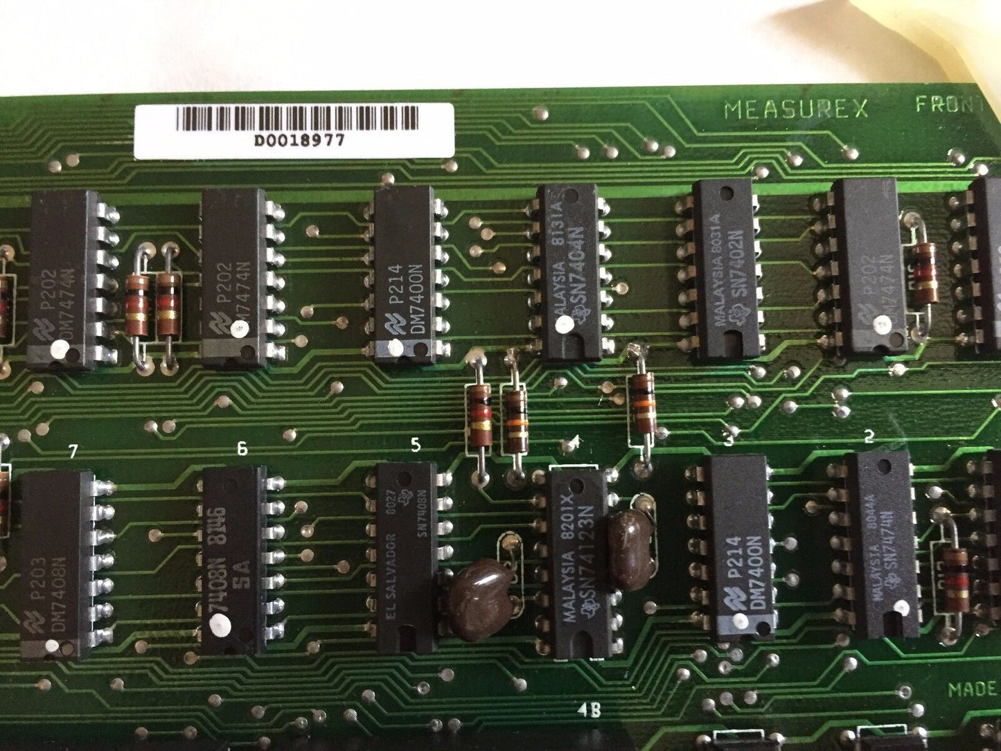 Measurex 05271100 Honeywell Pc Board Srb Channel Logic,Bx