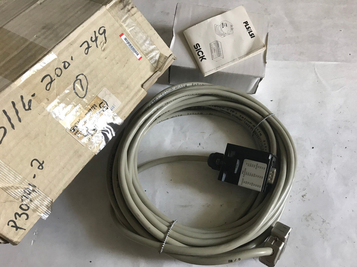 New Sick 7027720,Pls To Sli Cable 10M Rs-232 Rs-422,4031580,Sensor,L12ycy,Aj