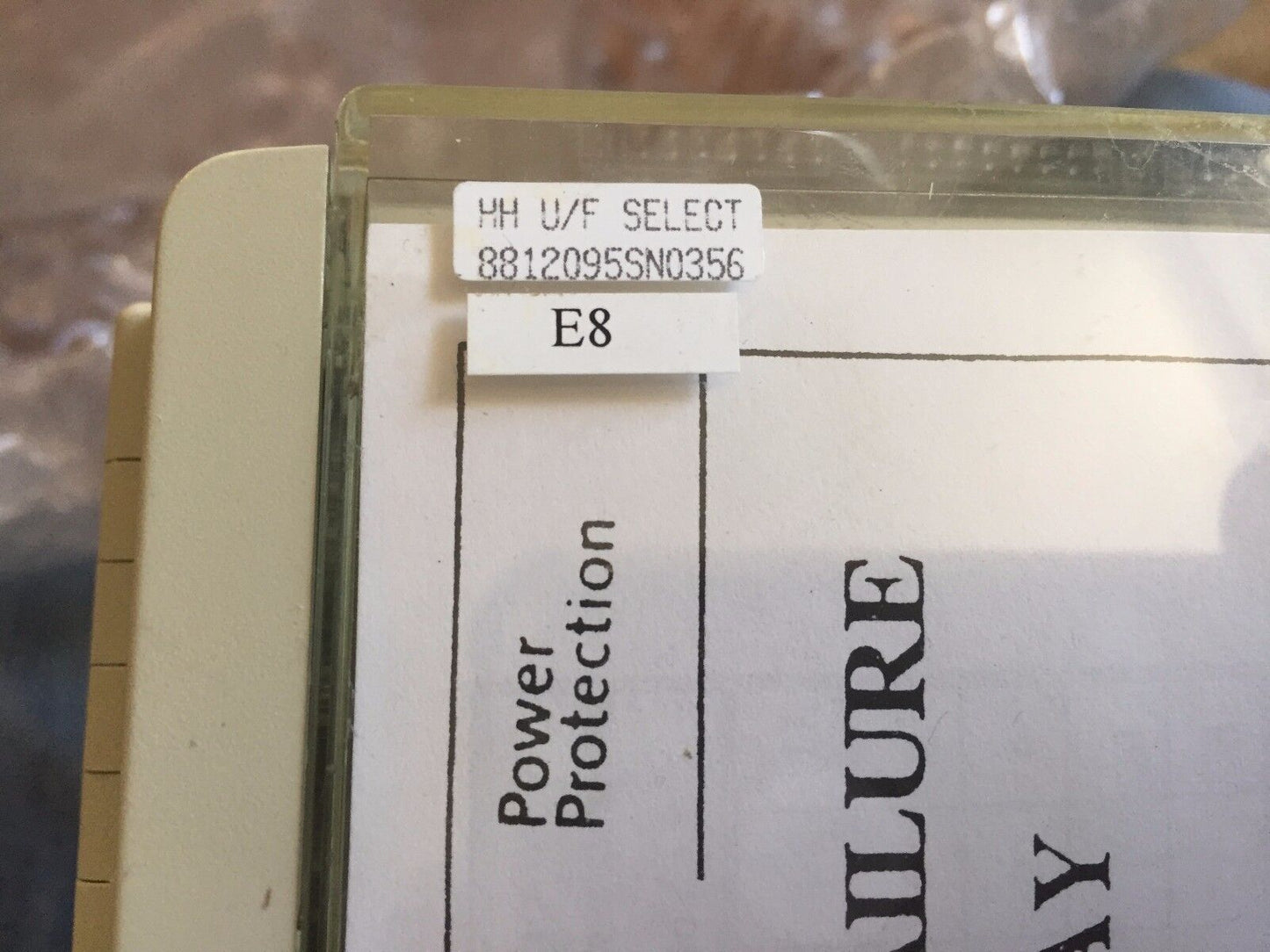 Hitec Holec 6989005B1,Uselect Hh U/F Select Mains Failure Relay 81822,8812095,Cv