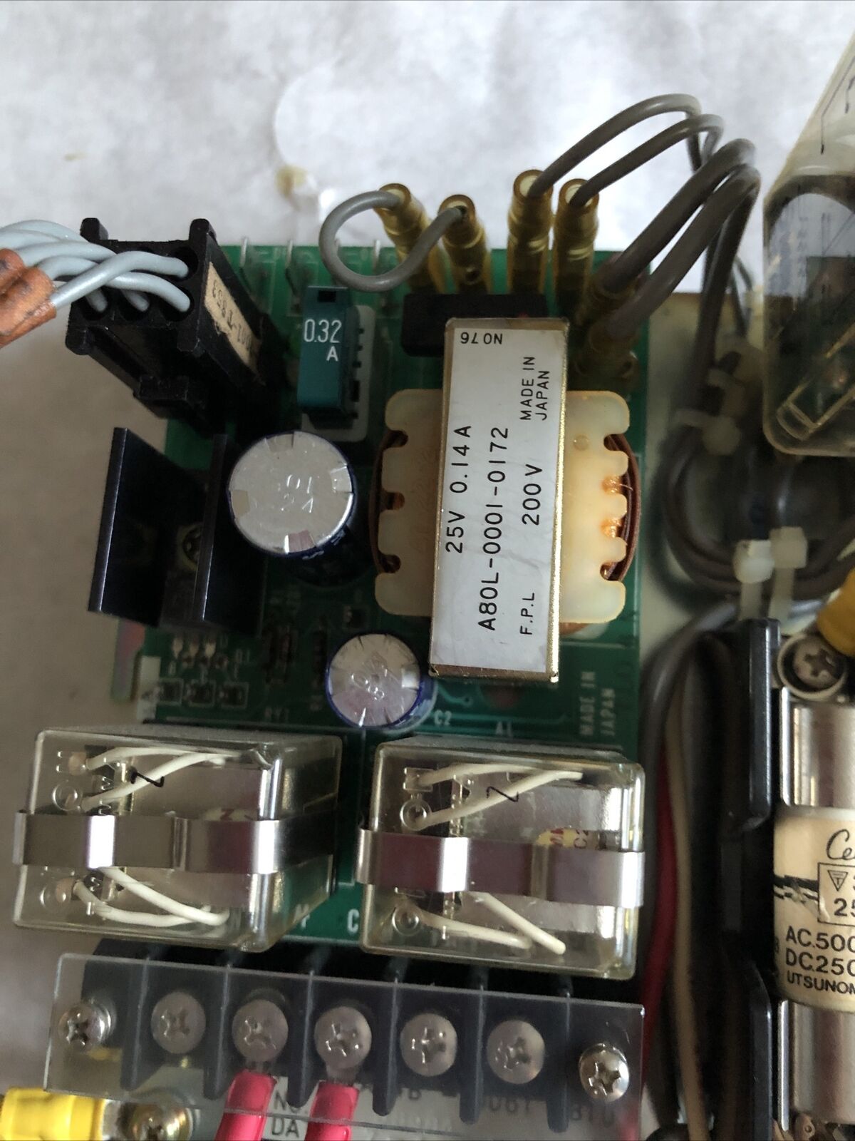 Fanuc A14b-0061-B103, A20b-0007-0340 / 04A Pu84468 Cnc Input Unit,Bb,Dc
