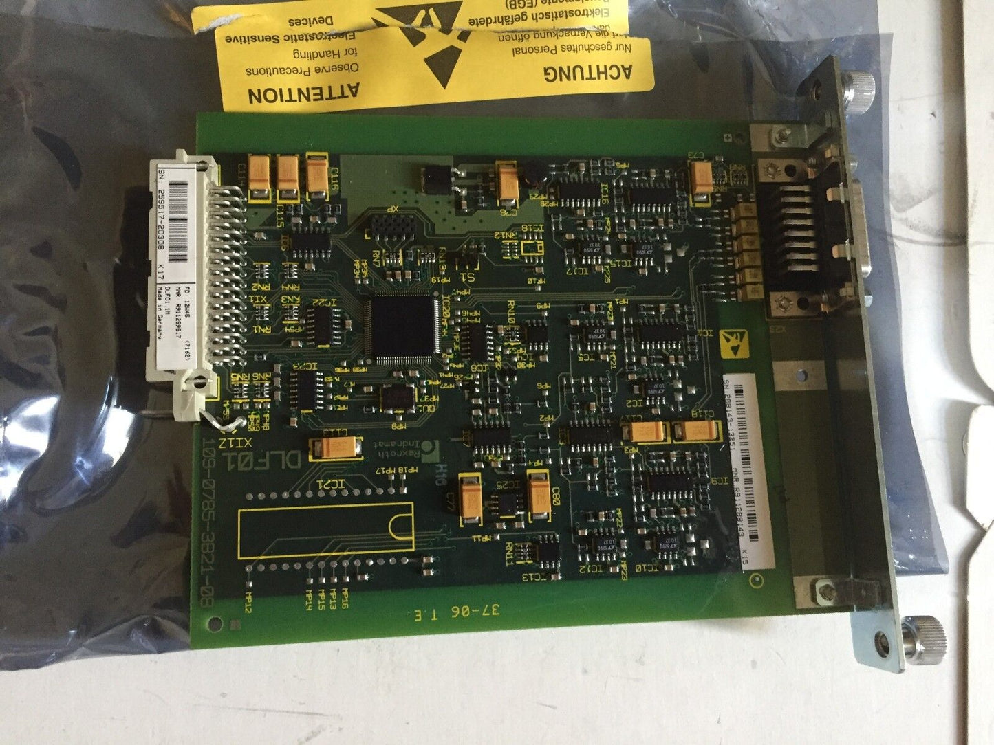 New Rexroth Dlf01,109-0785-3B21-08,Dlf1.1,109-0785-3A21-8 Interface Module,Ea