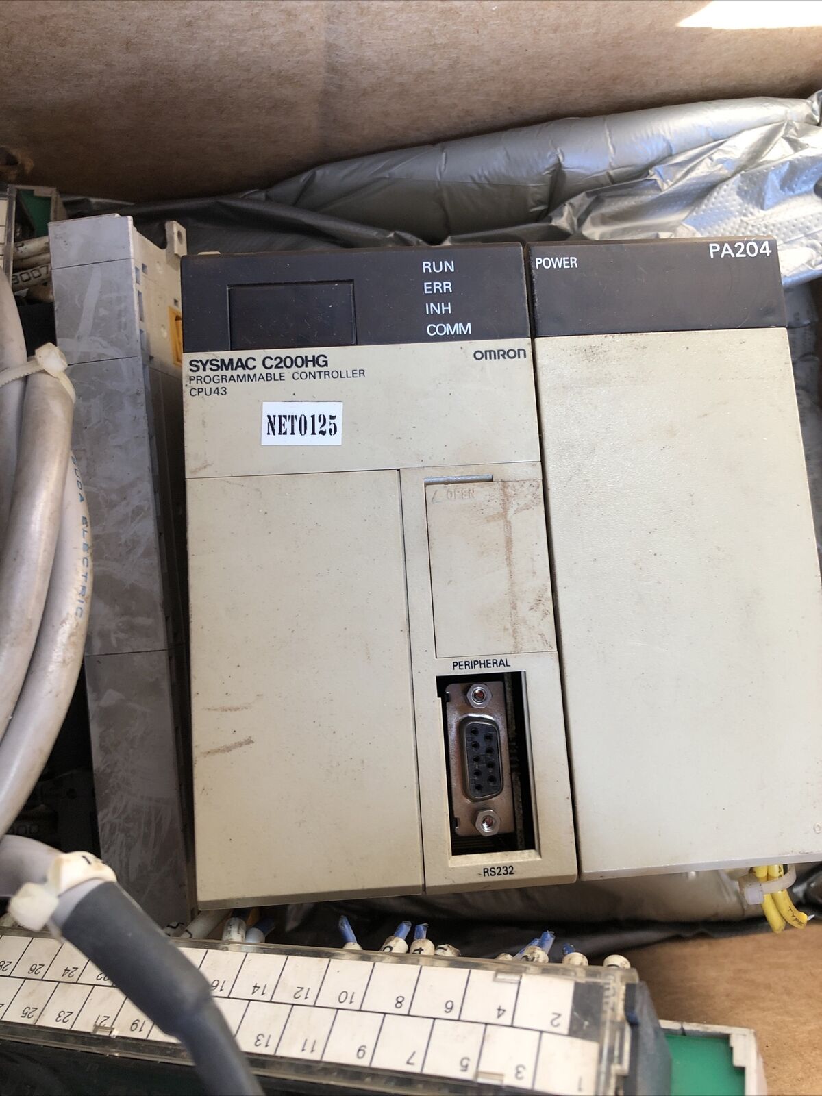 Omron C200hg-Cpu43-E,C200h-Id215,C200h-Oc225,Pa204,Srm21-V1,Id215,Od215,Oc225,Fc