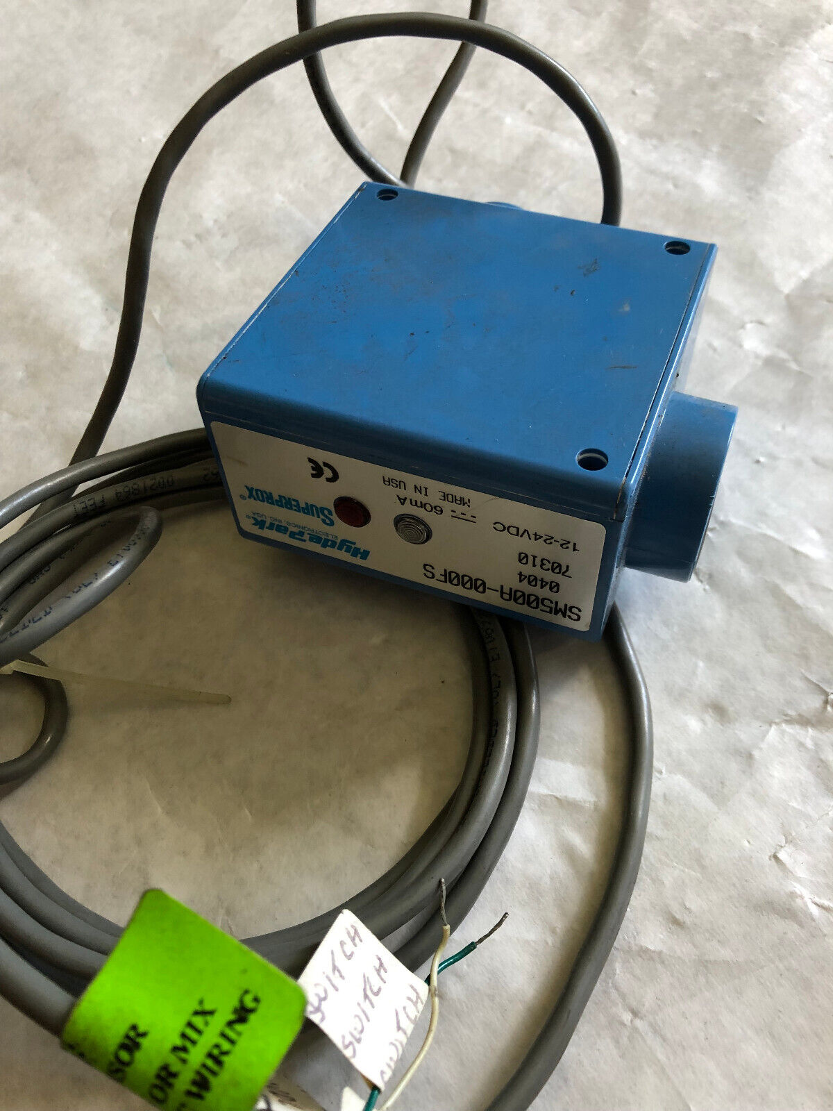 New Hyde Park Sm500a-000Fs Superprox Sensor,0404,70310,Hyde Park Superprox,Ak