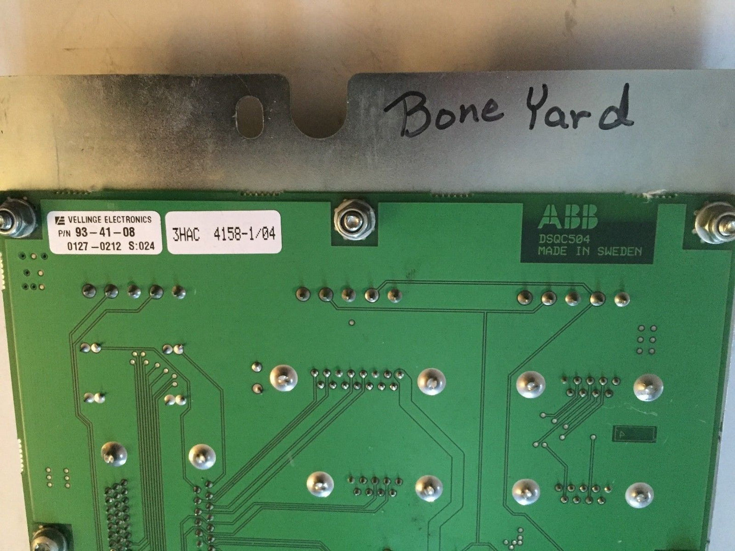 Abb Dsqc504,Abb 3Hac 4158-1/04,93-41-08 Base,Dsqc 504,3Hac5689-1/03.12850,Dd