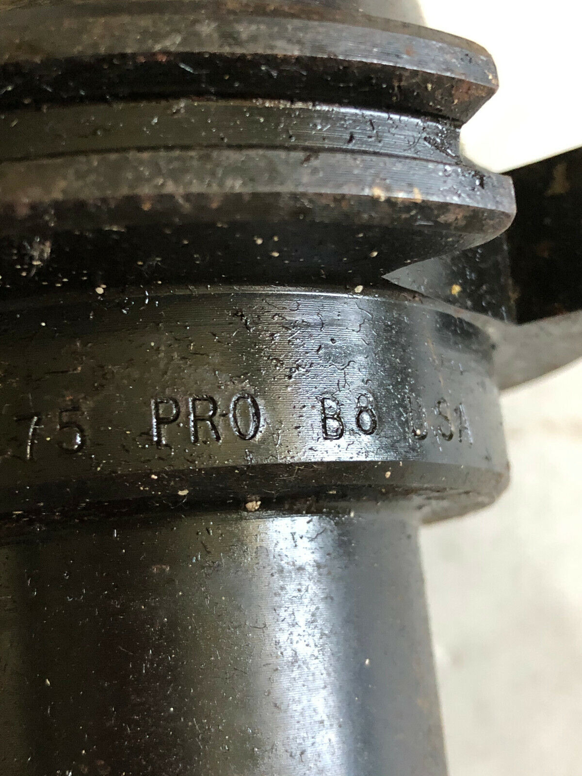 Collis 50Vf .875Em 5.75" Pro B8 Usacat-50 Milling Tool Holder .375,.875Em,Ar