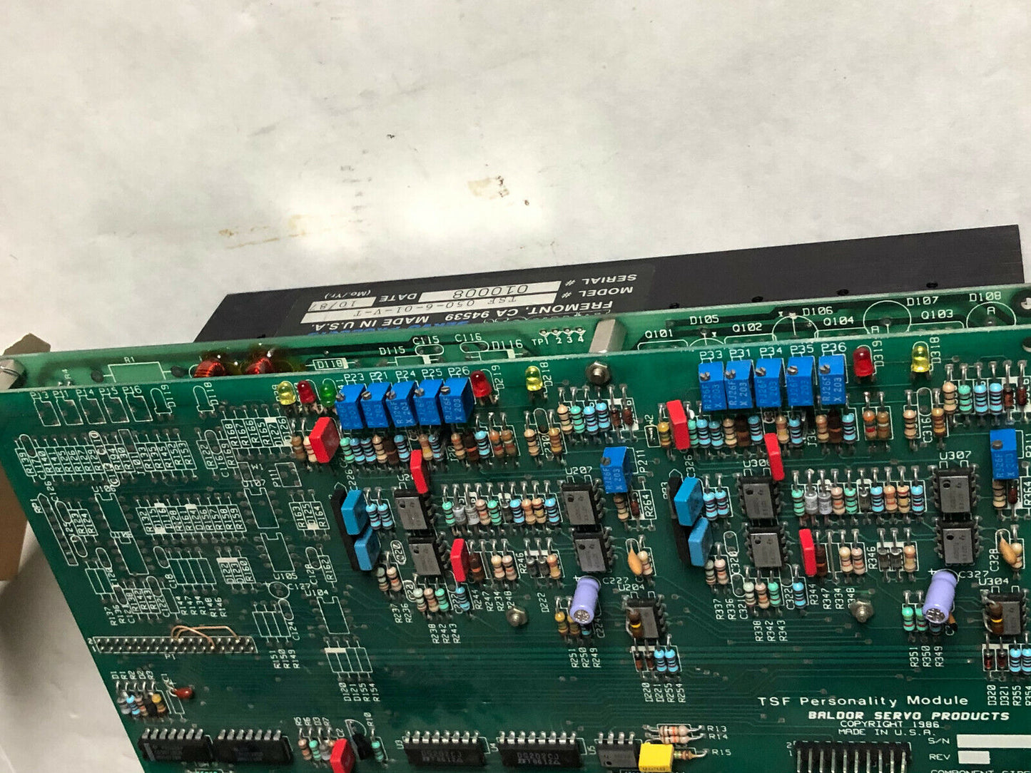 Baldor Tsf 050 -6-01-V-T 010008 Tsf Personality Module Drive Board,Sv