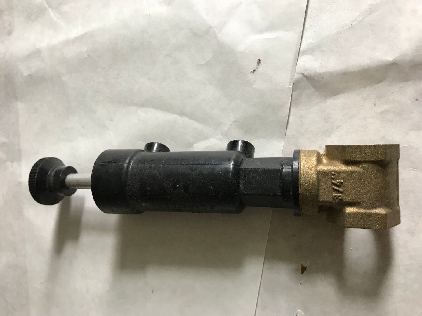 3/4" Rovel Nap 3/4,195 Nylon Operator Gate Valve Pneumatic No Normally Open,Ag