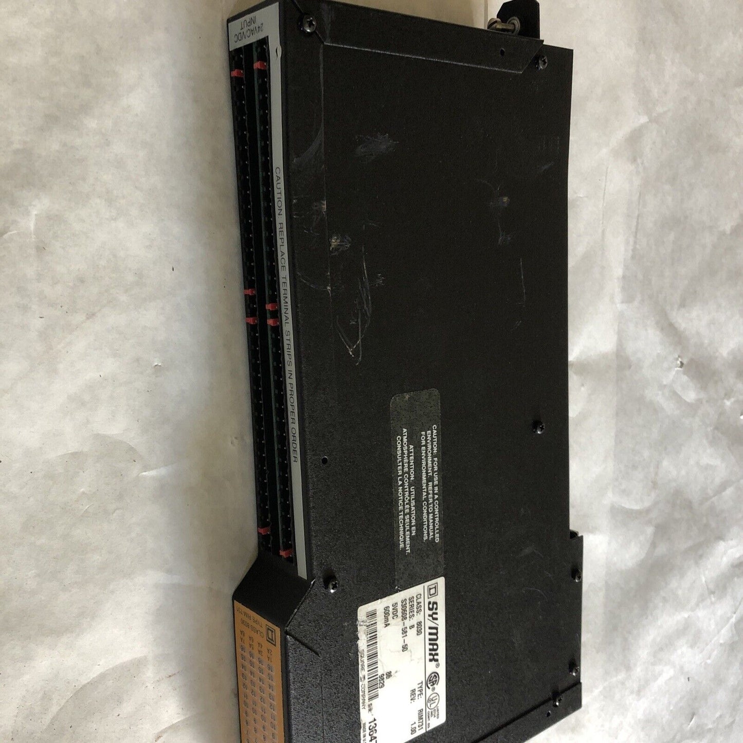 Square D 8030 Rim731,Class 8030 Sy/Max 64Pt Input 8030-Rim-731,S30608-581-50,Bg