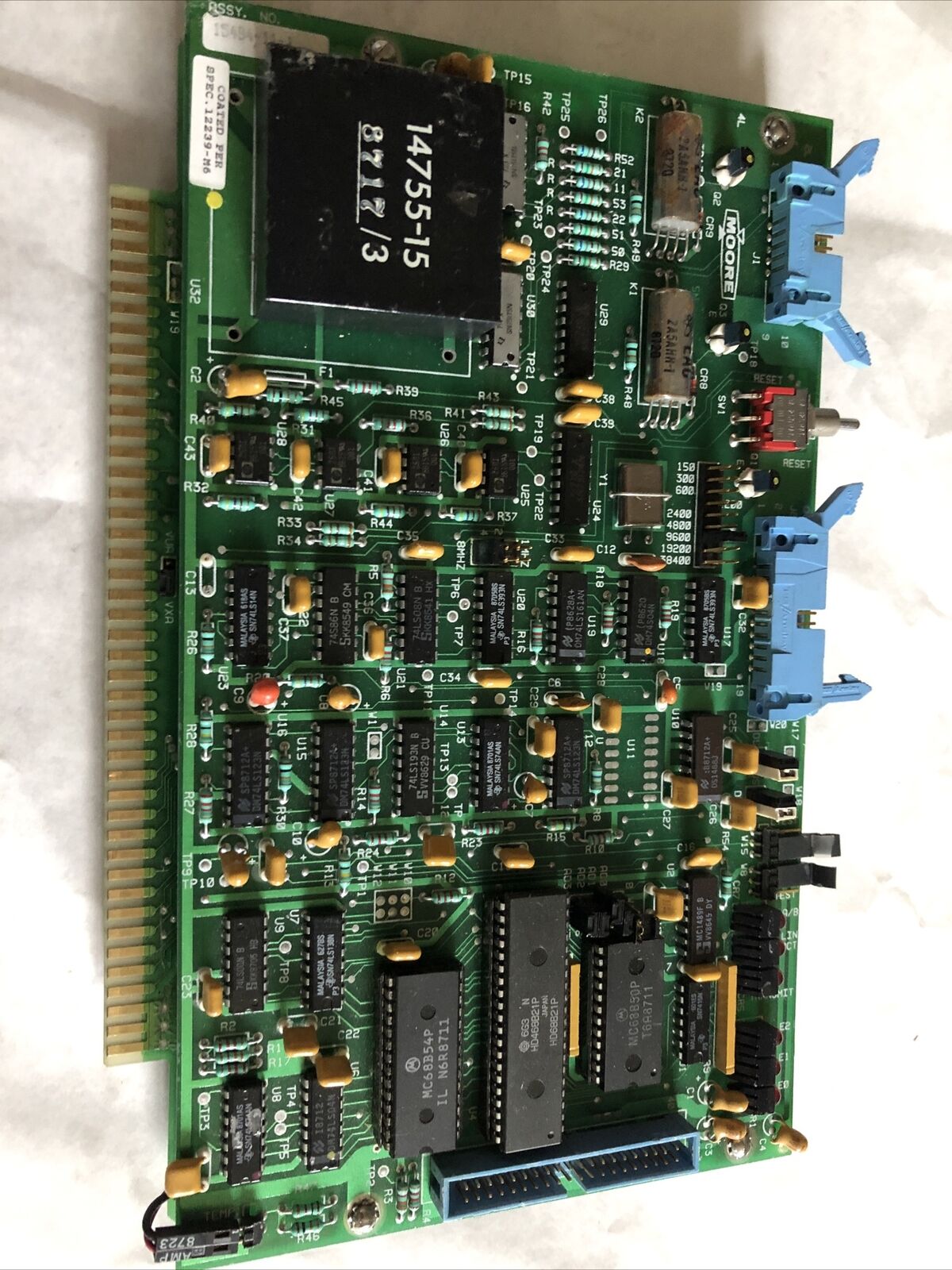 Moore 15736-60 Bdd,15736-1,15484-11-1, Gateway Datalink Computer Board,Bc,By,Eq