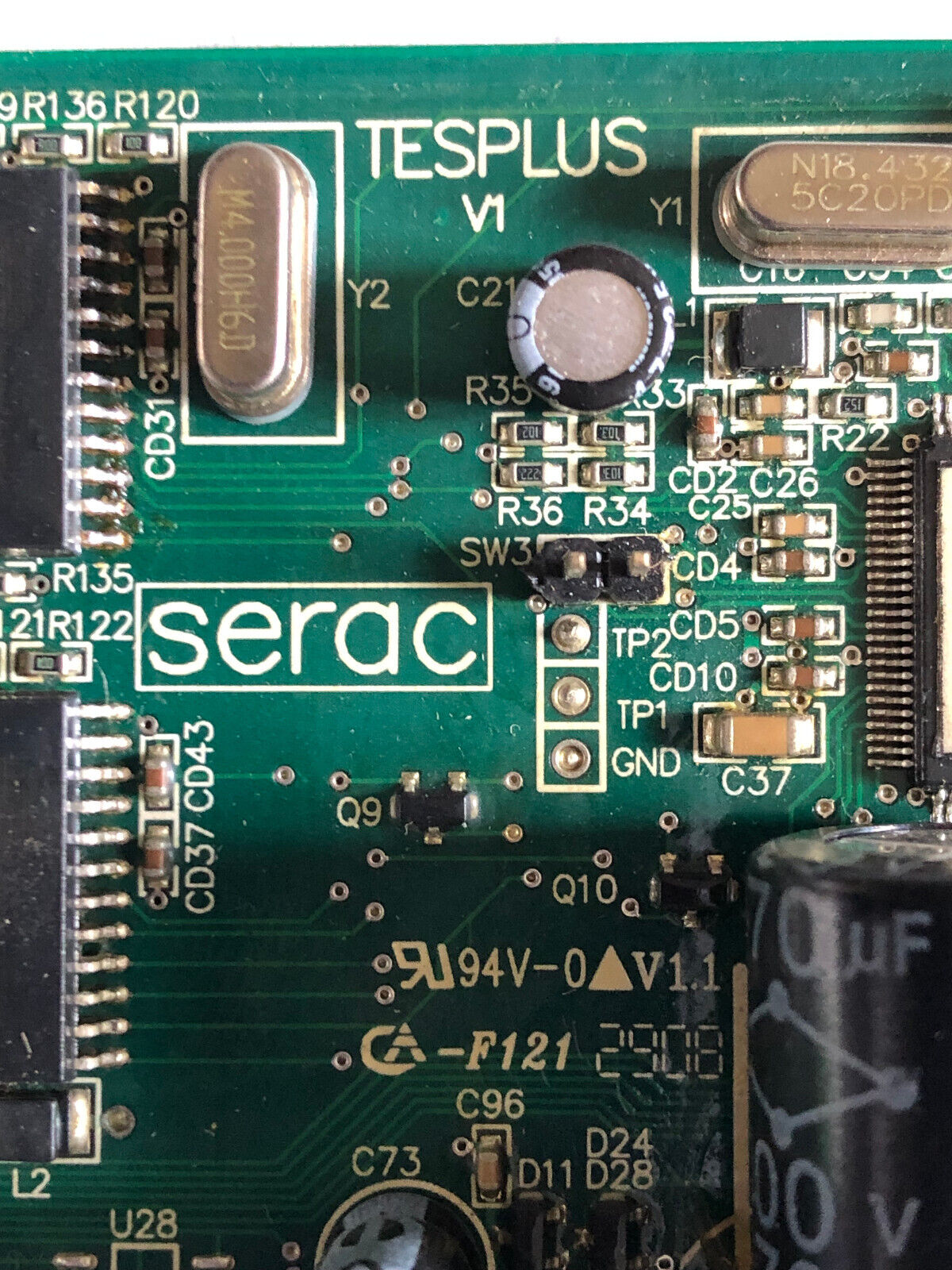 New Tes-T Univ 911.001.00.56,Serac 911.001.00.56/7 Dual Port Universal,Aj,Cw