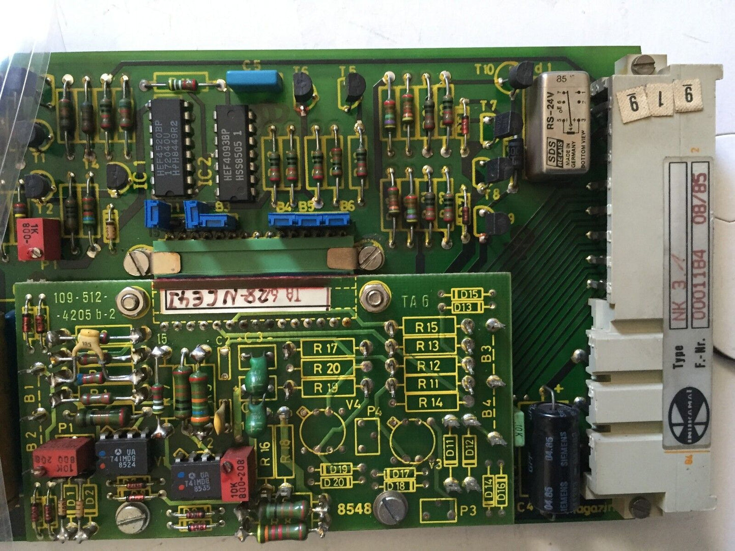 Indramat Nk3,Ta 6/28 N Pcb Board,Fb