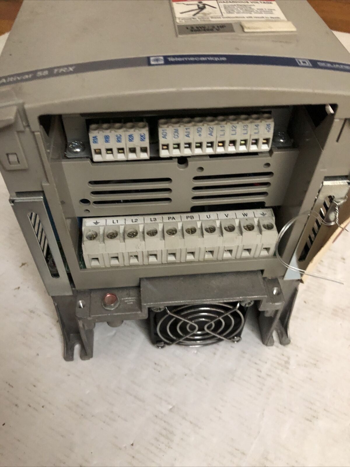 Telemecanique Altivar 58 Trx Aqtv58 Ac Drive,Square D Altivar 58 Trx 2 Hp,3Ph,Cs