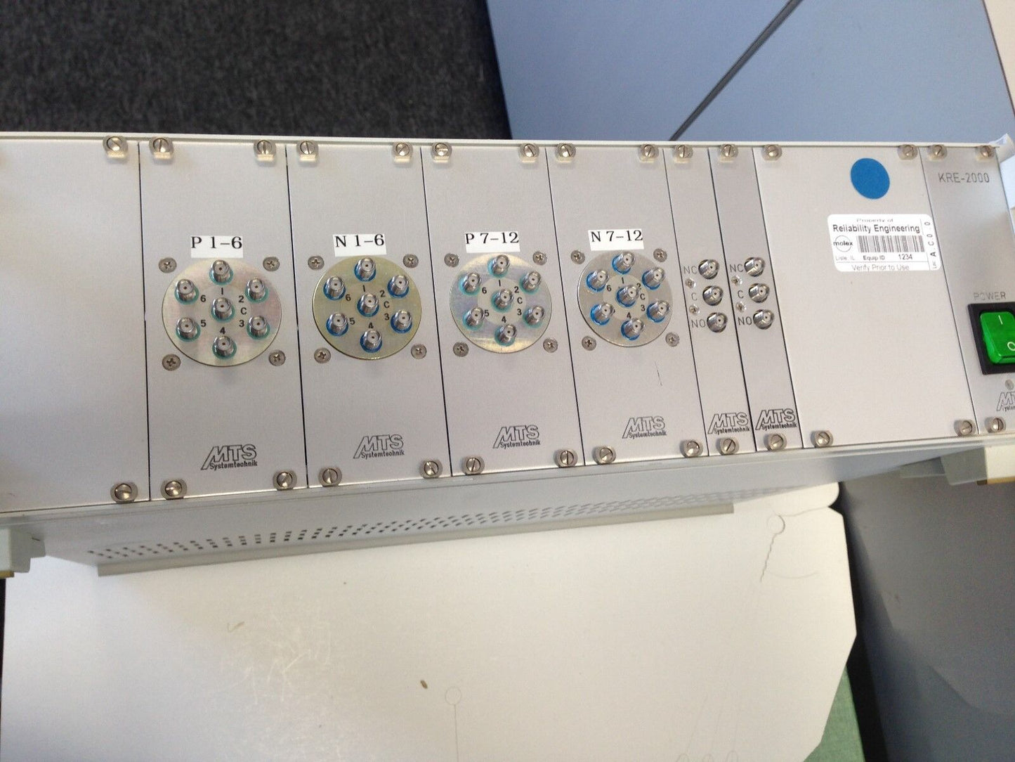 Mts Systemtechnik Kre-2000 Plc Modular Switching System,Kre-3231-Tfru,Da