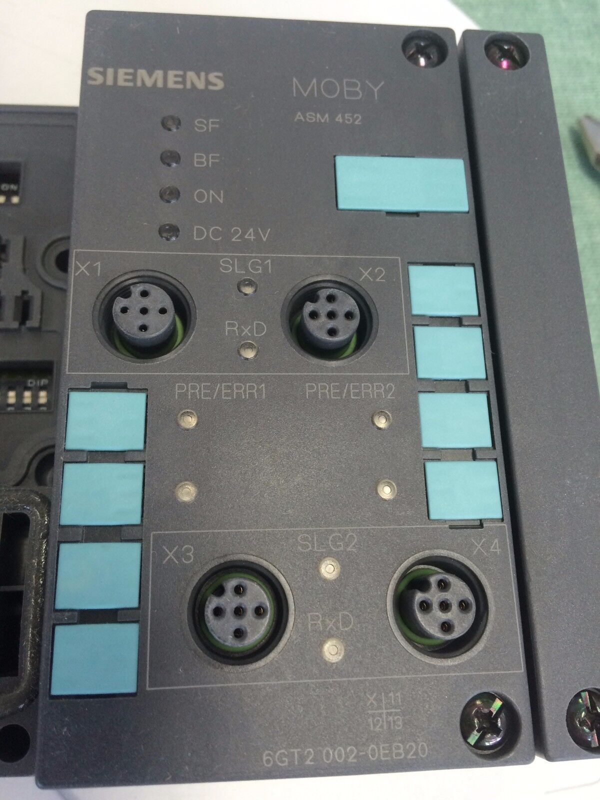 New Siemens 6Gt2 002-0Eb20 Interface Module Asm 452 Profi Dp/V1 Moby,Cr