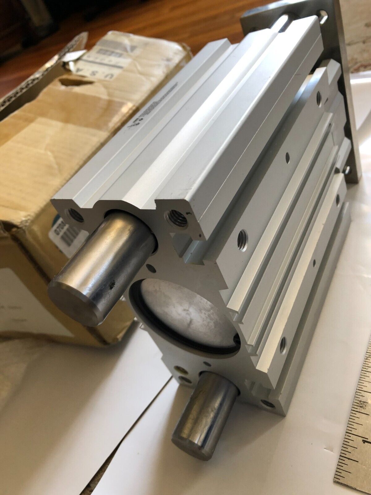 New Smc Mlgpm63tf-125-F Slide Cylinder,Smc Mlgpm63tf 125 F,An