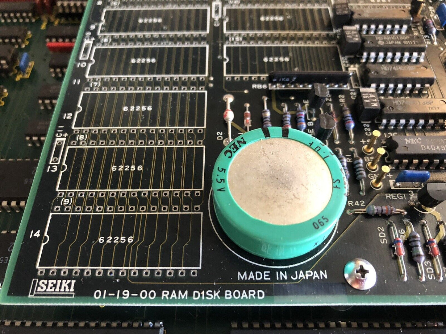 Sanyo Denki Servo Drive S16-Ii,01-04-03/02,Si6ii,Seiki 01-19-00 Ram Disk,Ea