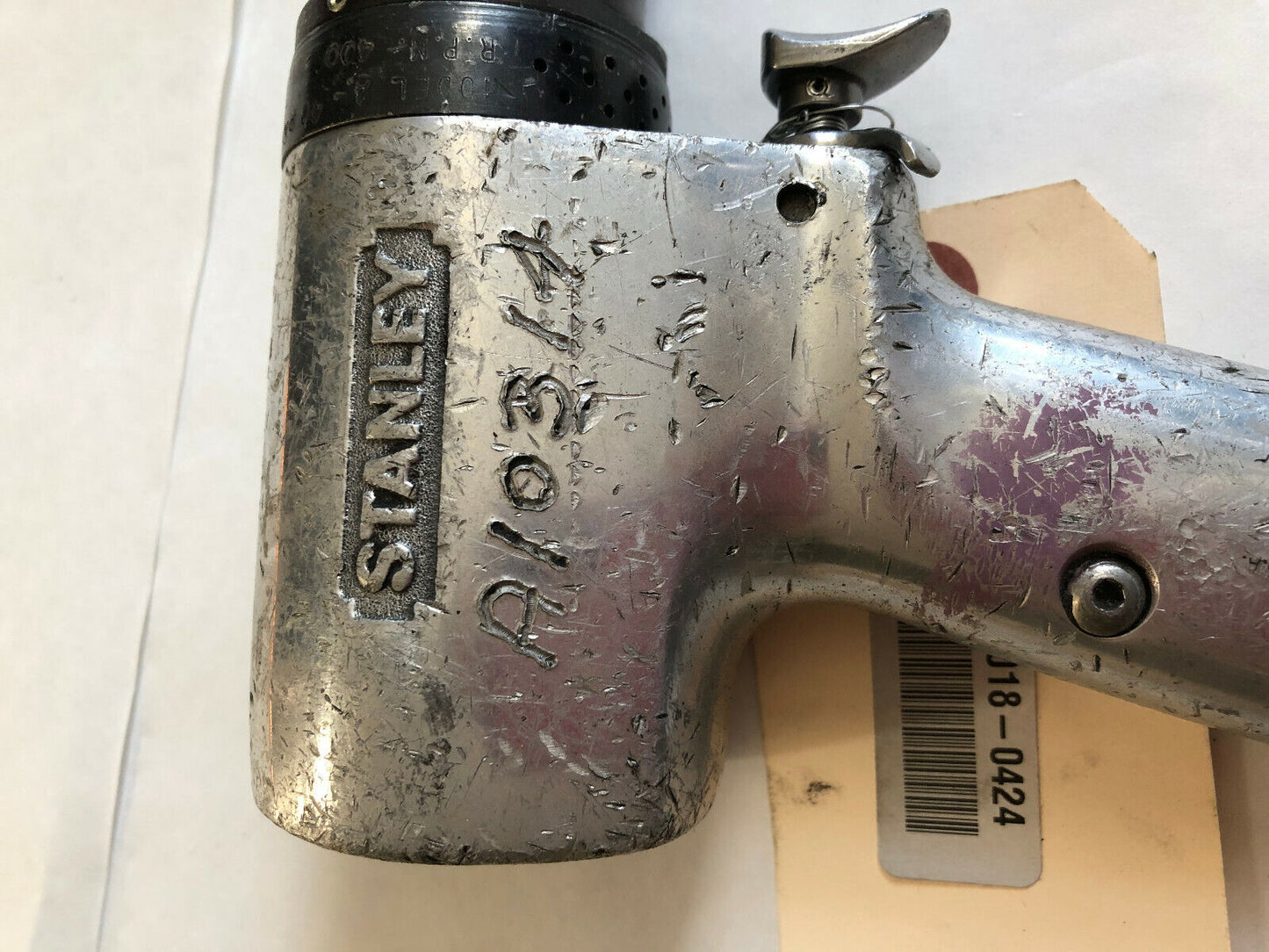 Stanley A-40-Prb-4 Pneumatic Pistol Grip Nutrunner,A10314,R.P.M 400,Sj