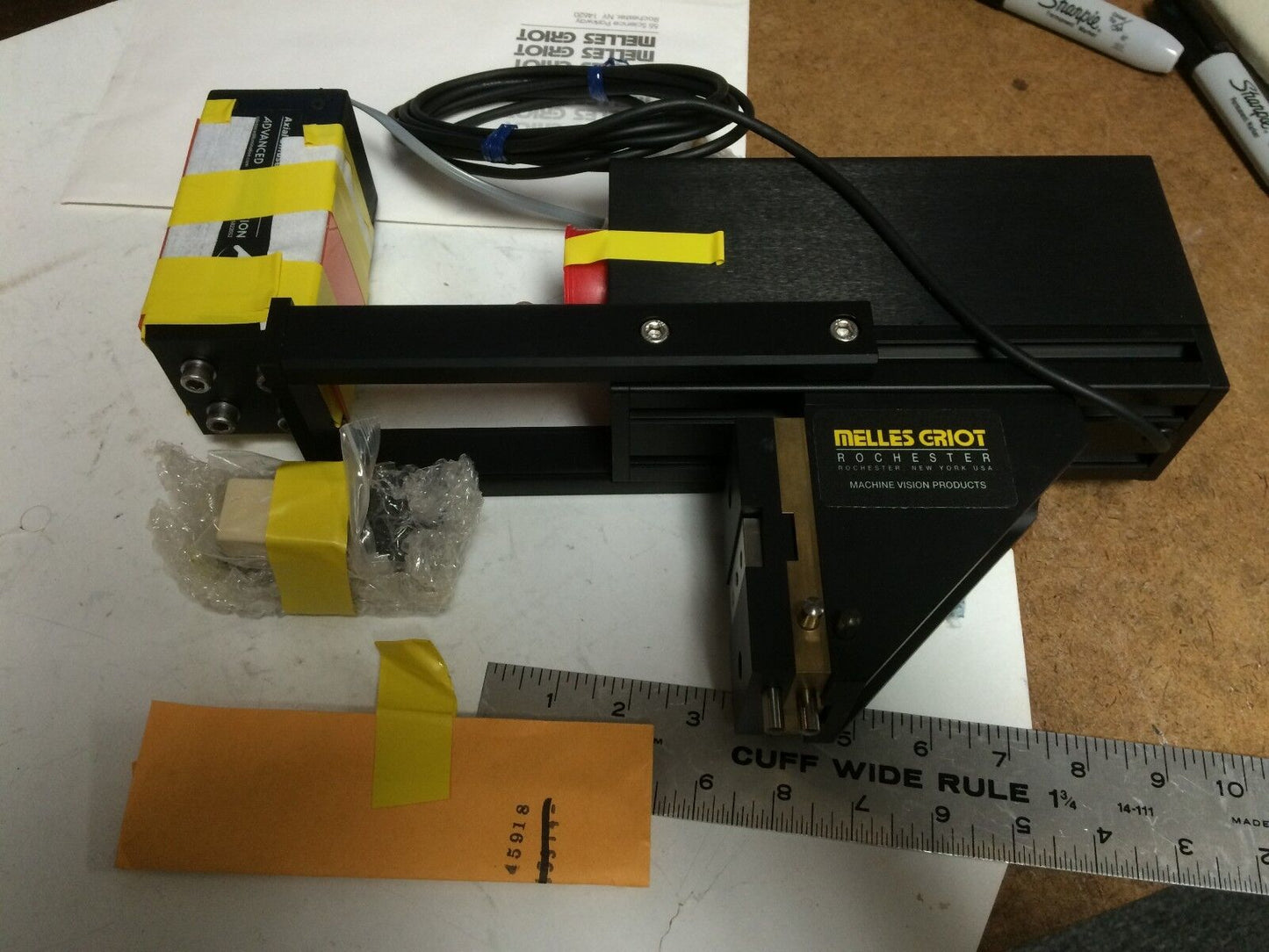 New Melles Griot 050305 Rev B,Dl2449 Optic System Axial Diffuse Illuminator,Cg