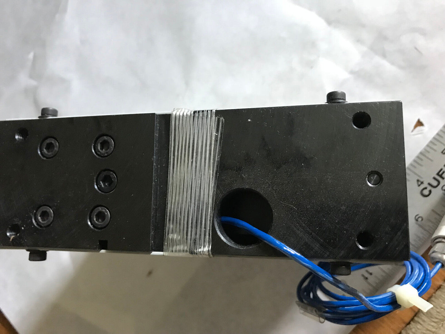 Marposs Gauge Head Grinder Sensor Connecter 6" X 6-1/4",Marposs F07 C,Fq7c,Eq