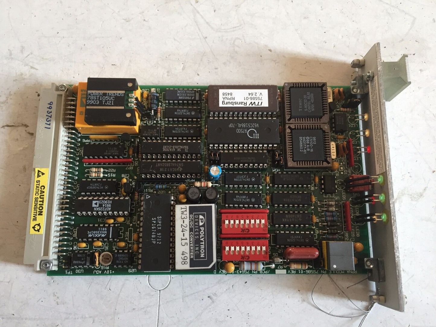 New Itw Ransburg Rpna Module 75586-01 Corona,Itw 75643-01,Itw Hv Adapter,Az