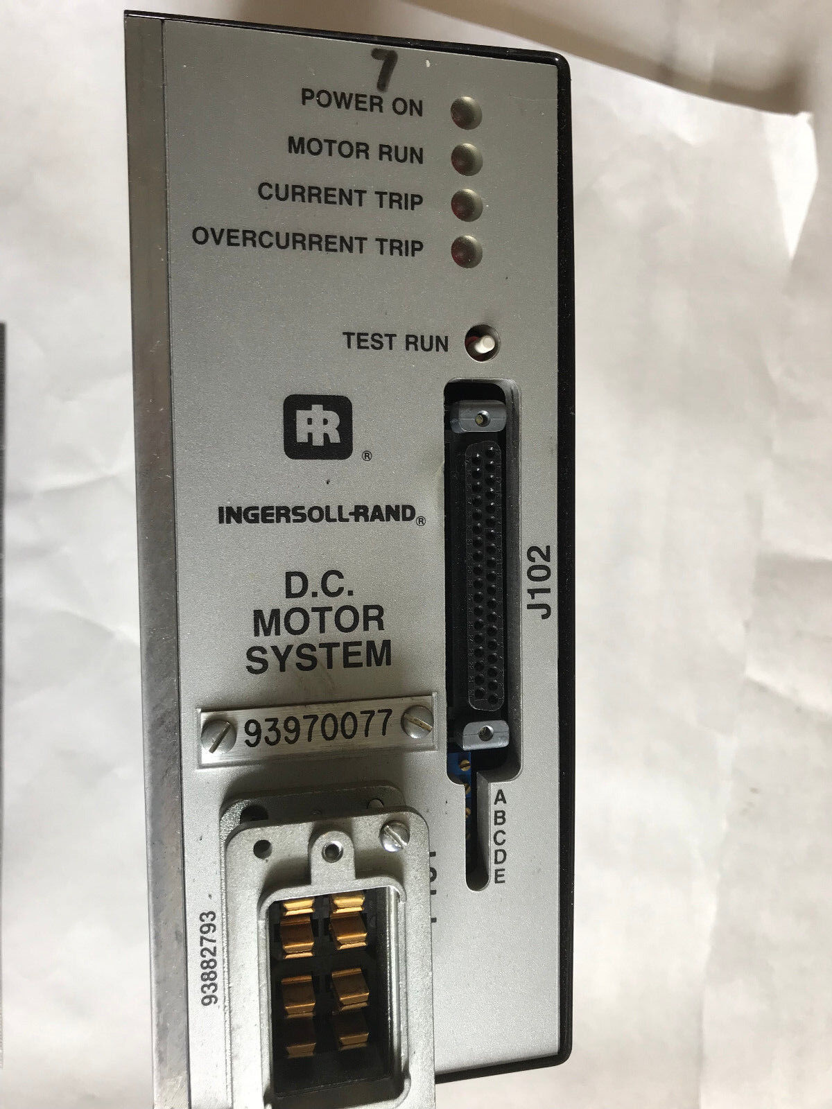 Ingersoll-Rand 93970077 D.C. Motor System Tool Controller 93882793,Et