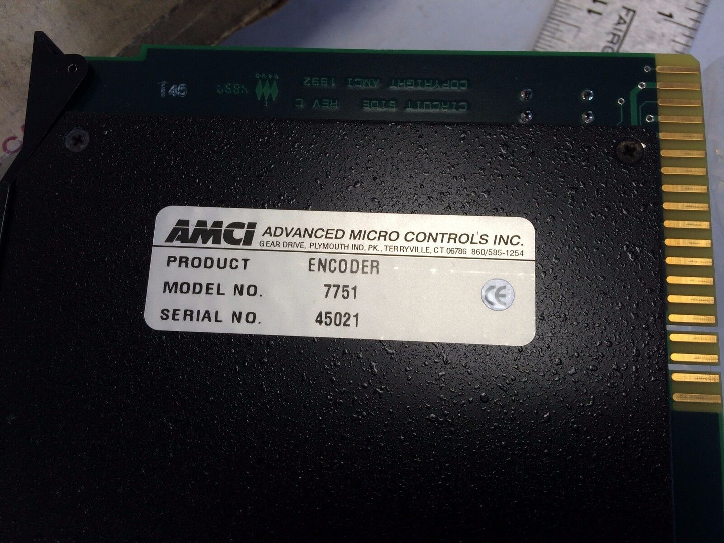 New Amci 7751 Encoder Advanced Micro Controls Ldt Interface,18Bit,1 Cha,Cw
