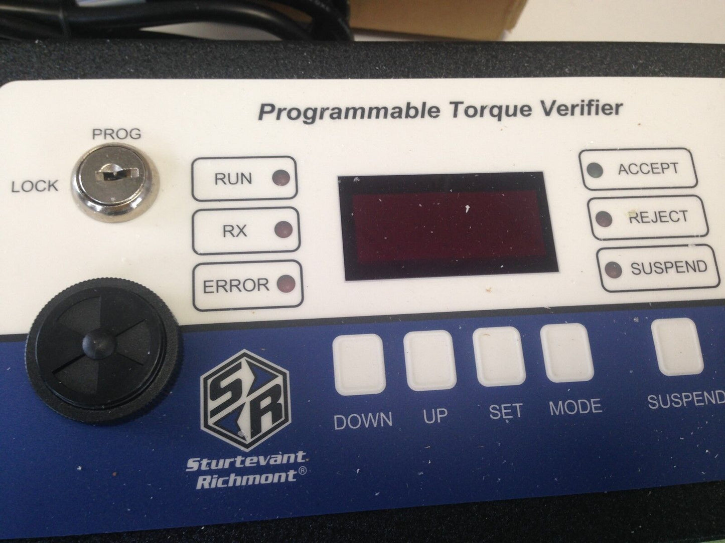 New Sturtevant Richmont 10235 V2.06/P255_5 Programmable Torque Verifier,Bx