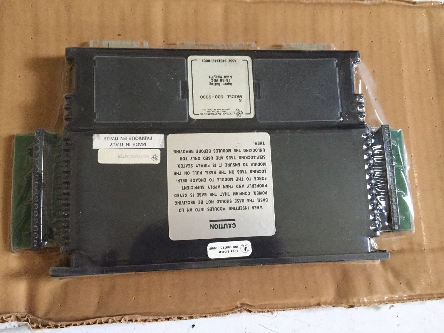 New Texas Instruments 500-5030,2491347-0001 Input 32Point 15-30Vdc 6Ma,Ba