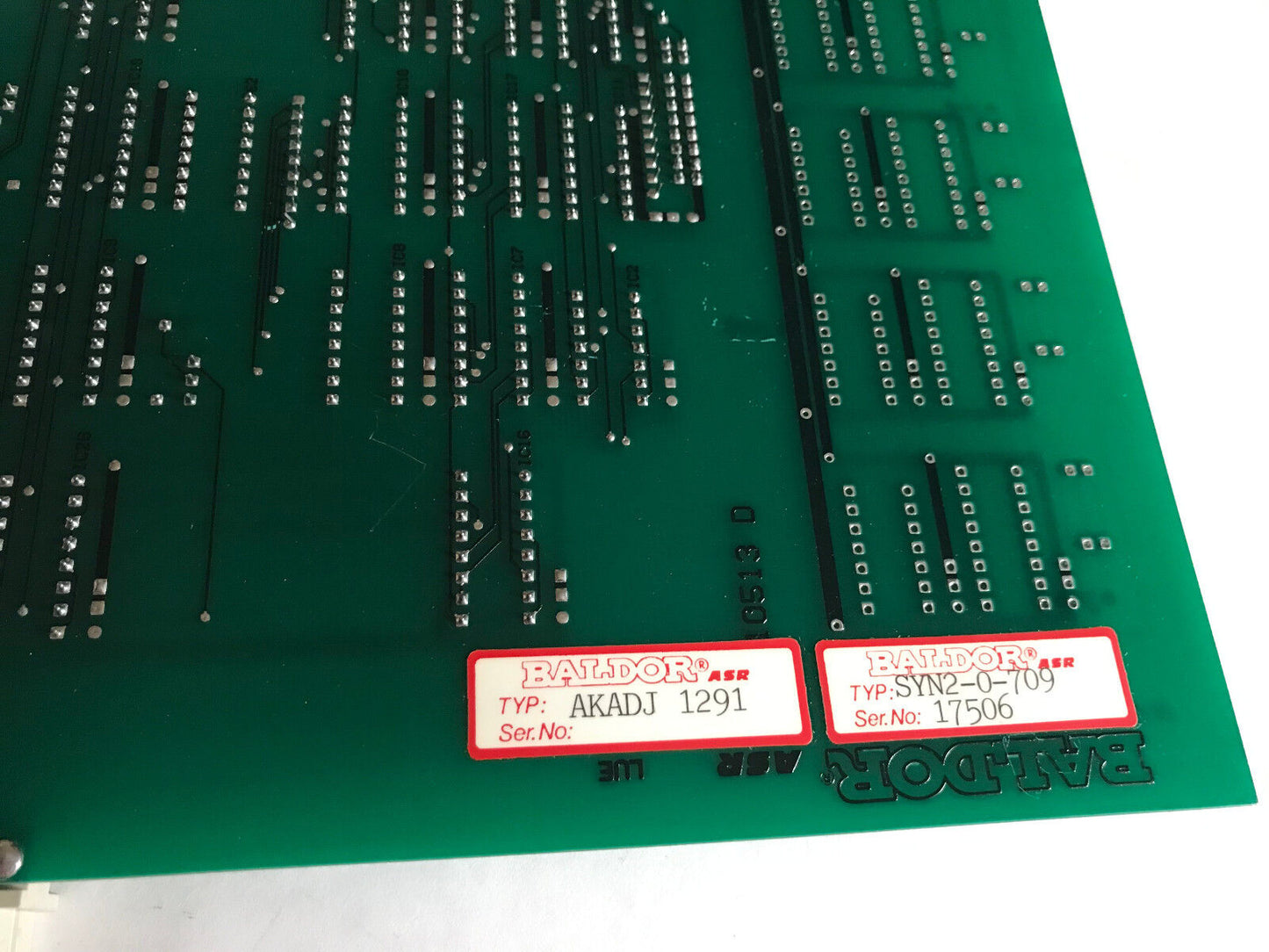 Baldor 10513D,Asr Plc Pcb Board 10513 D Typ Syn-2-0-709, Typ Syn 2-0-710,St