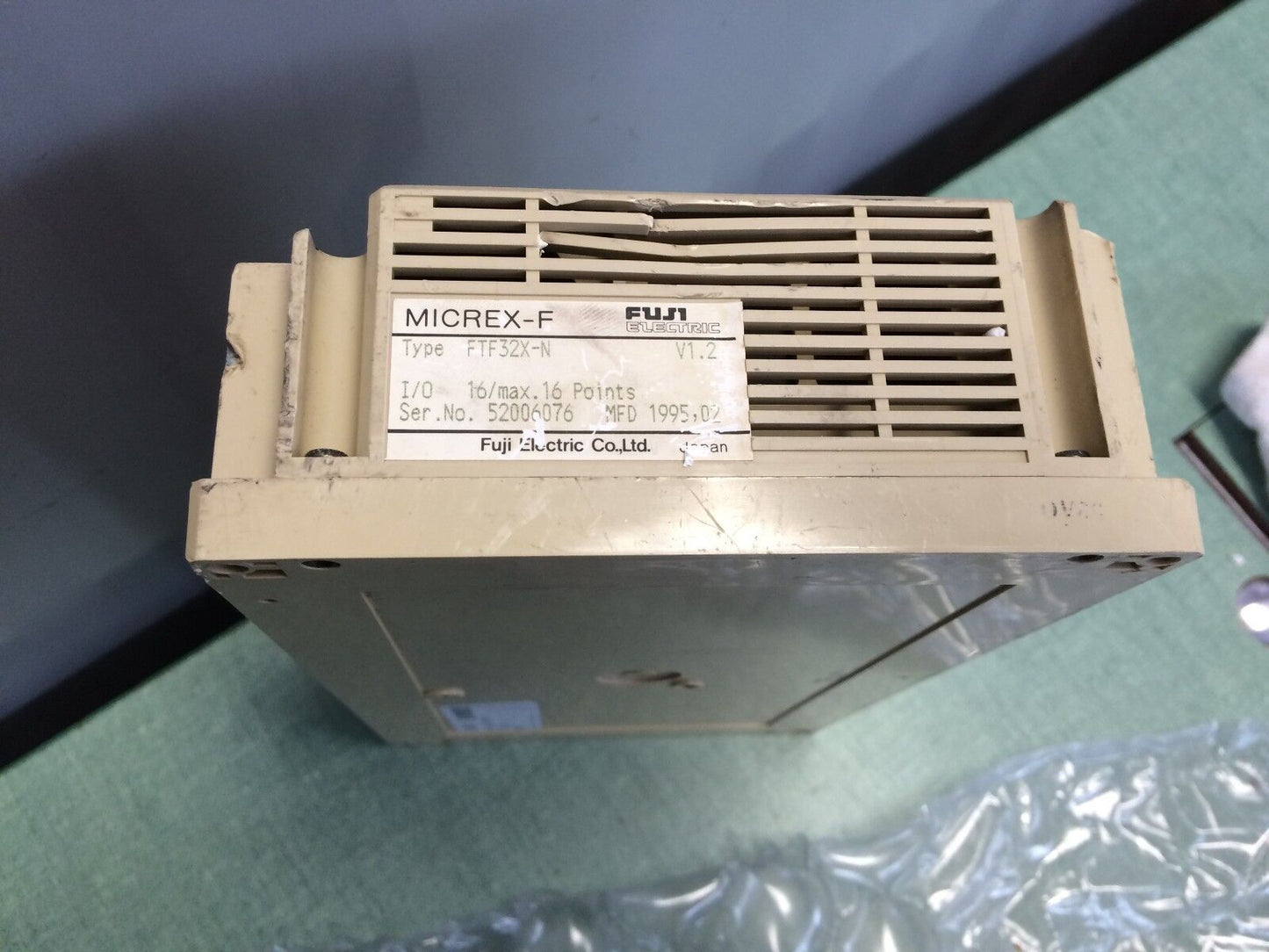 Fuji Electric Plc Module Mr Micrex-F, Ftf32x-N (Dirty And Scratched Surfaces),Cf