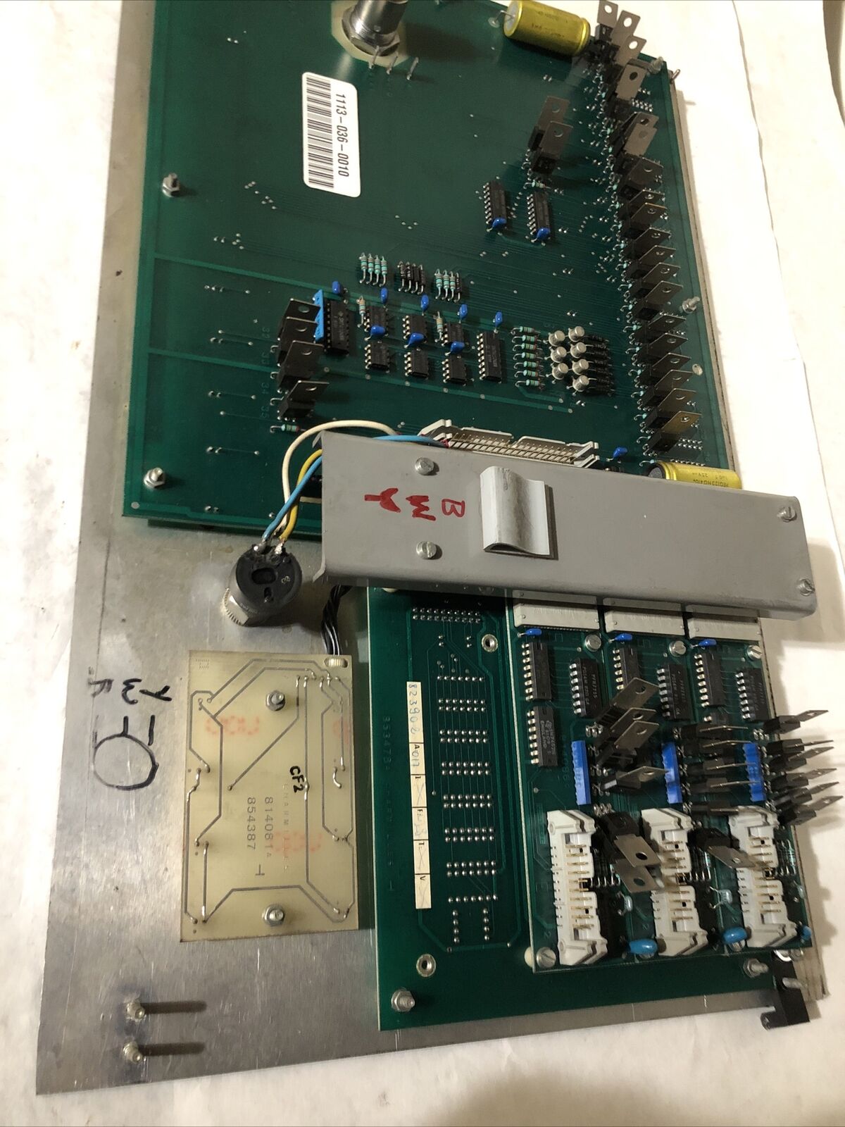 Charmilles Robocut Cnc Operator Panel Charmilles 811036 C,814086,853478 A,Fk