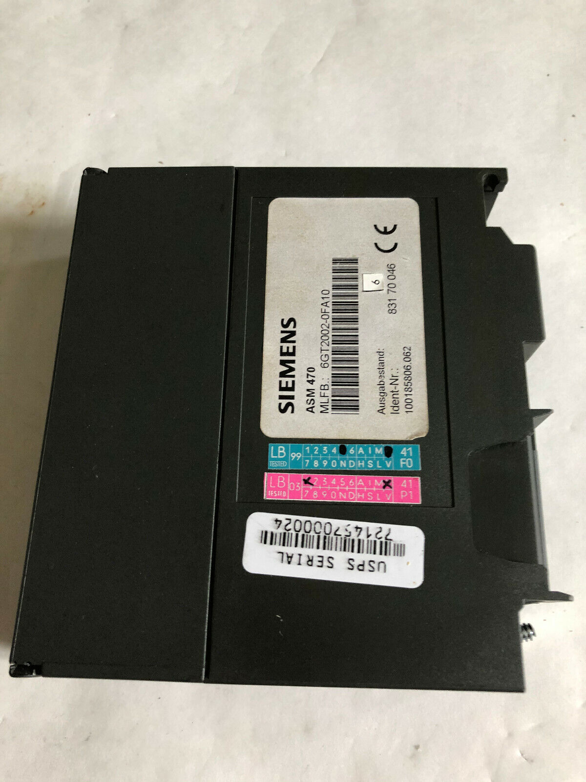 Siemens 6Gt2-002-0Fa10 ,Asm 470, F/S7300 Et200m Moby Asm 470 ,Bp