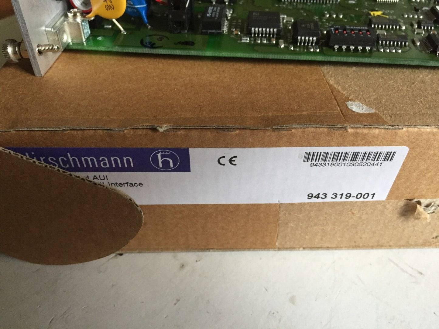 New Hirschmann Ecaui 943 319-001,843851003 2 Ports Auisiemens Eithernet Net,Ba