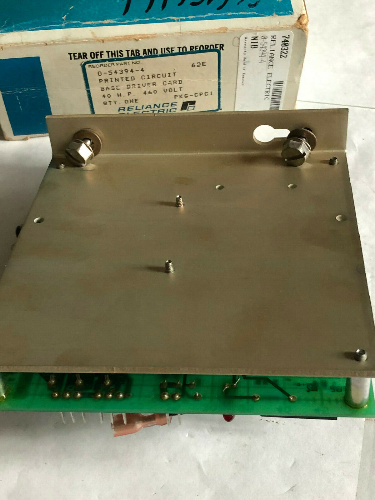 Nib Reliance Electric 54394-4 Pc Board Driver Inverter 0-54394,En,Cn