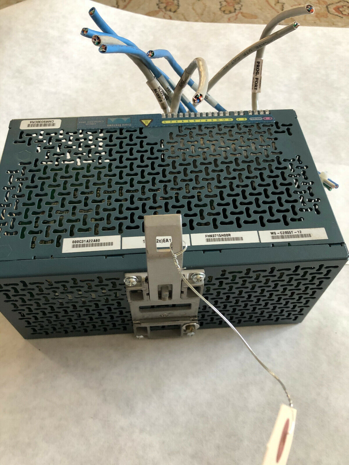 Cisco Cnm9d30cra Catalyst 2955,Cisco Ws-C2955t-12, Ethernet Switch,Eb,Ay