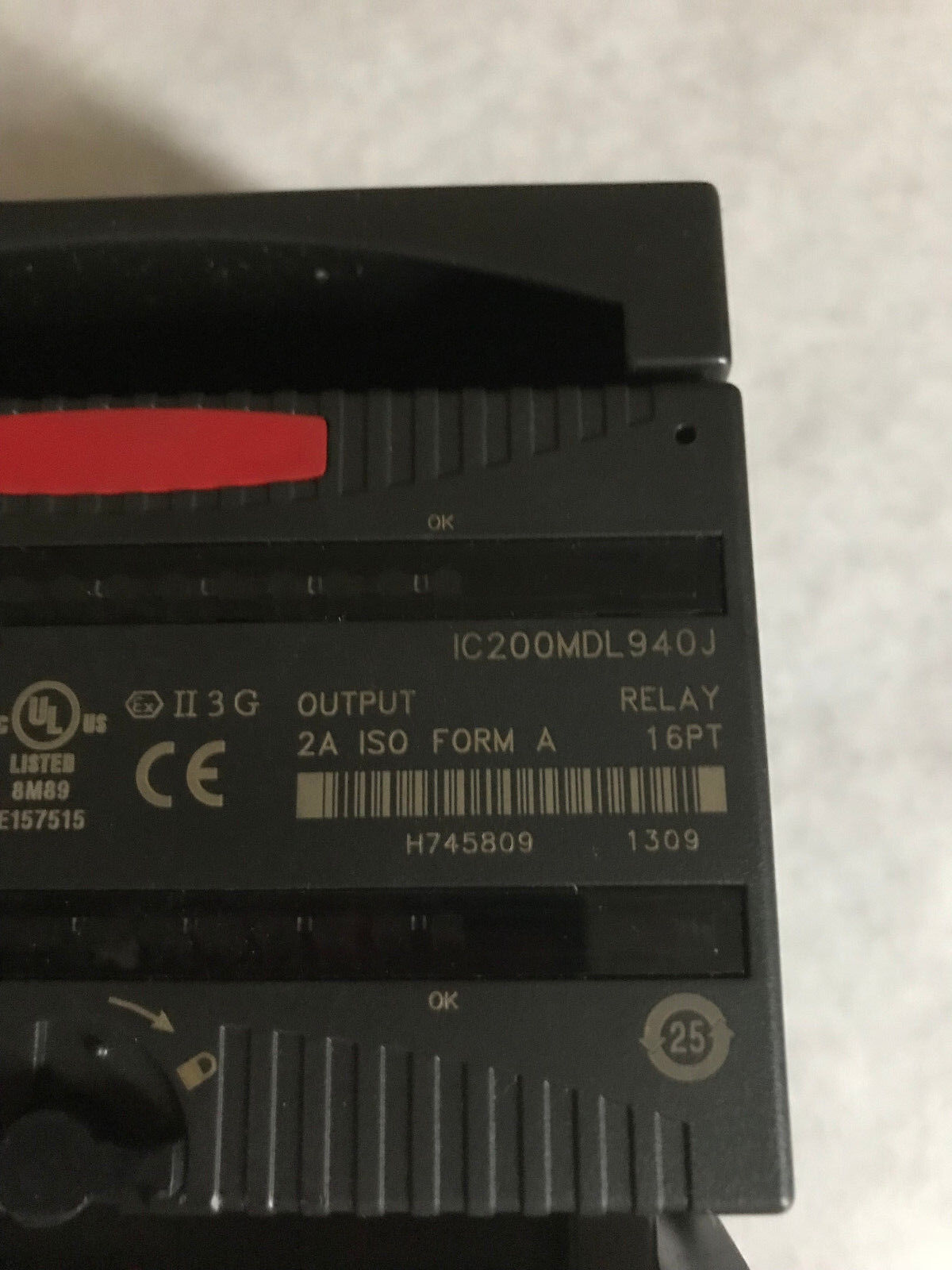Ge Ic200mdl940j,Ge-Fanuc Plc Module Ic200mdl940 Ic200mdl940j,Ge 2A Iso Form A,Ej