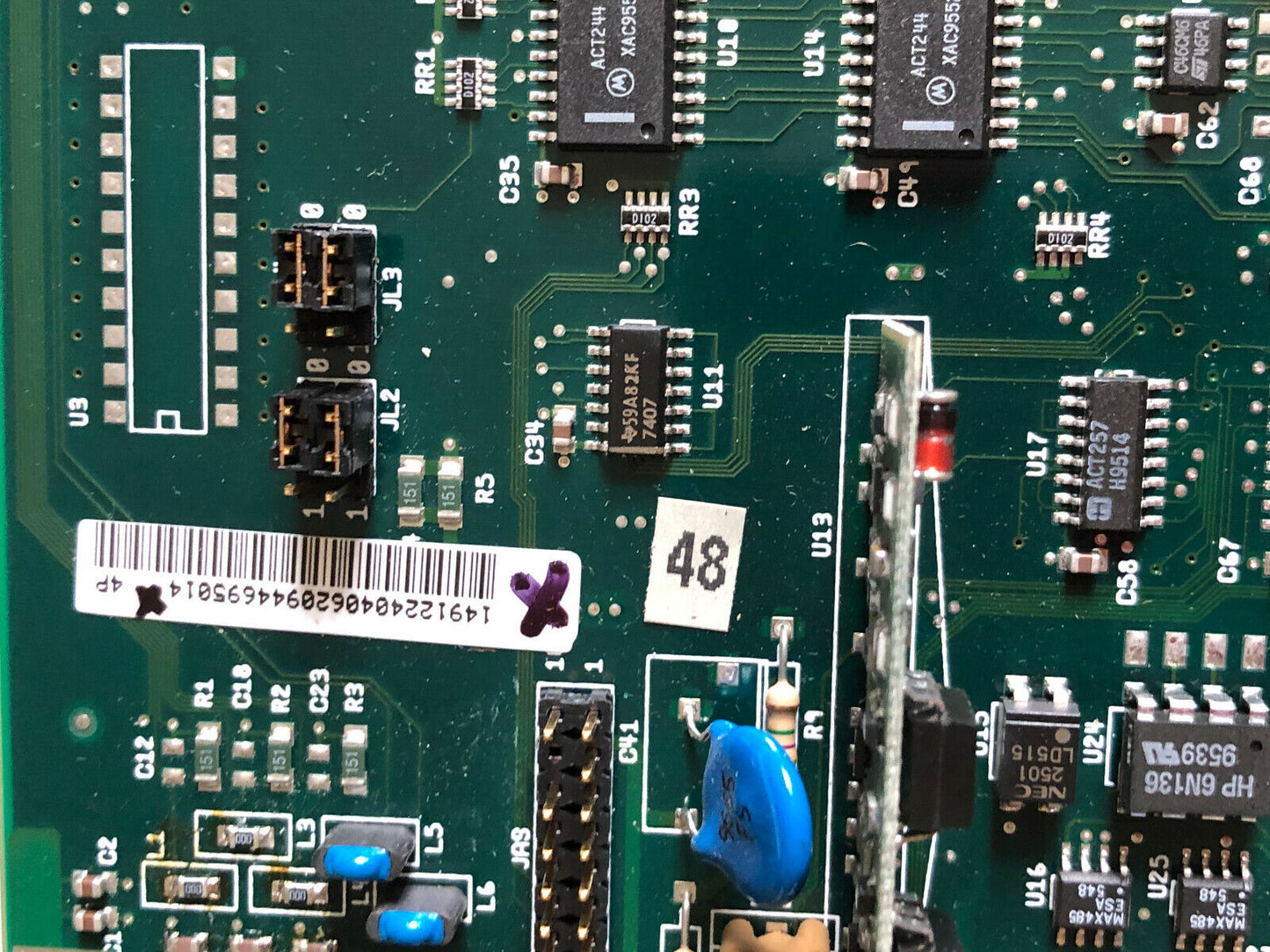 Telemecanique Tftxuc515,Tftxuc515 Cpu Board Ftx 517 5T,W8 1491223 01 02 A,Ei