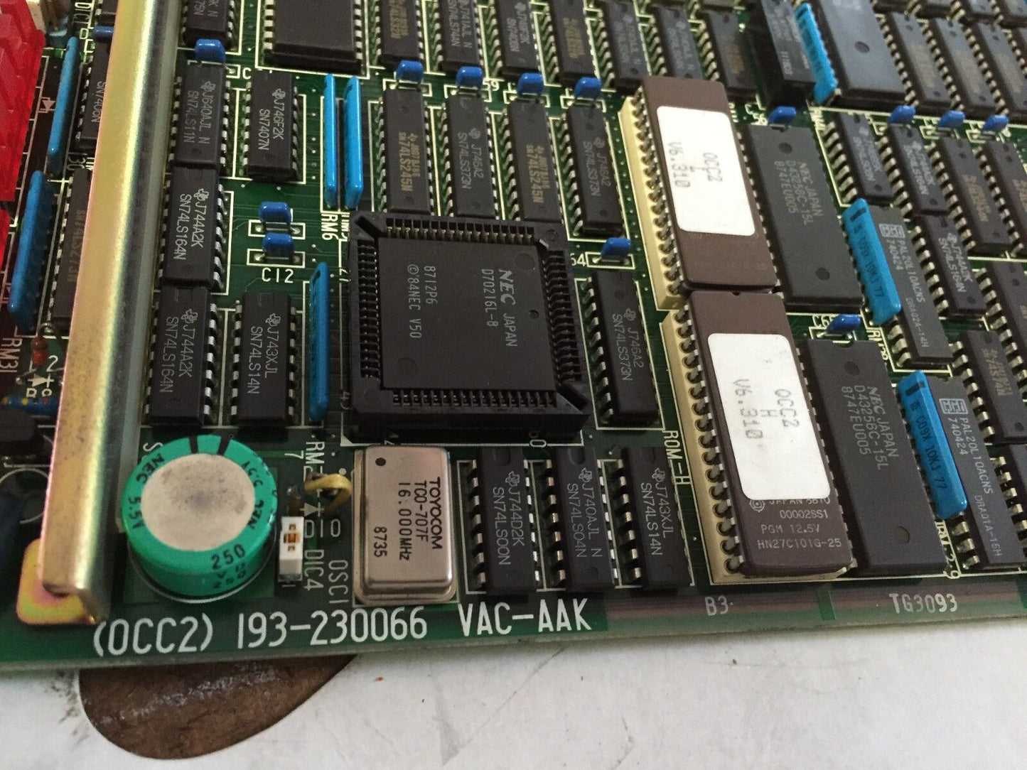 Nec 0Cc2 193-230066 Vac Aak,Tg3093 Cnc Control Circuit Board,Sc