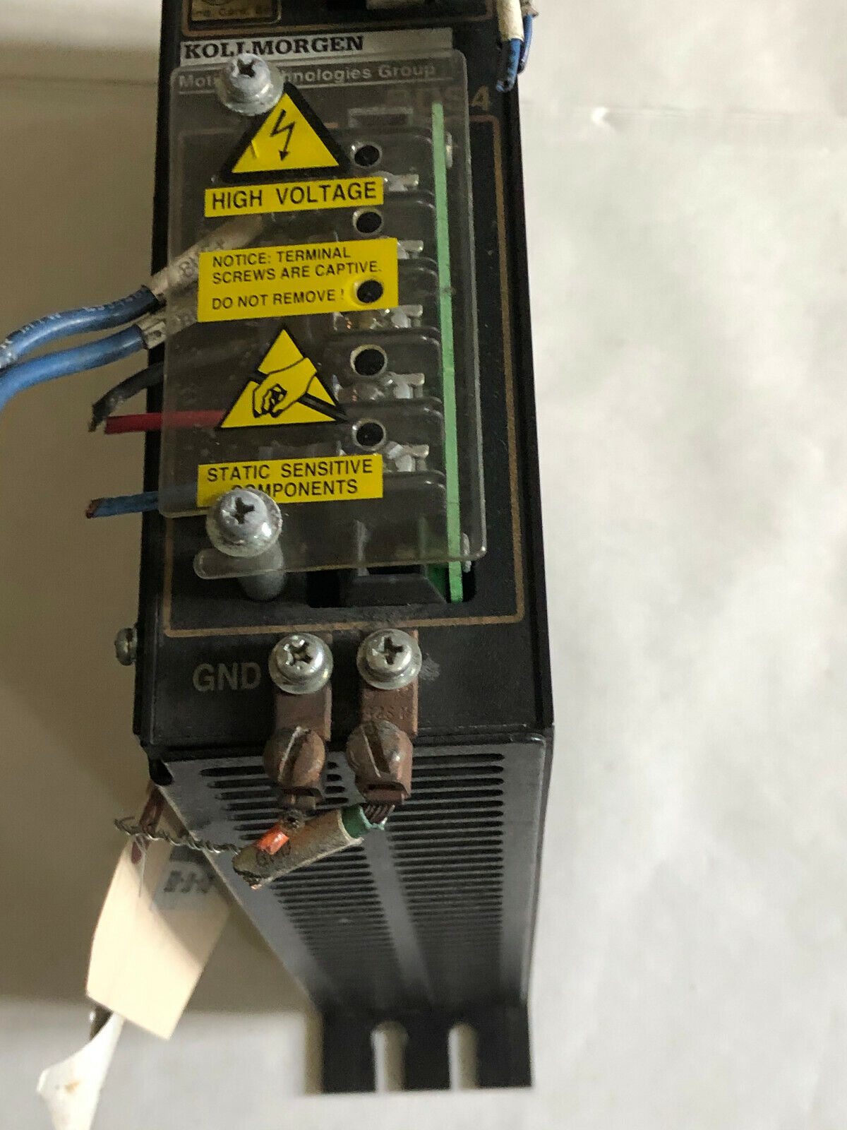 Kollmorgen Bds4a-203J-0001Wo Ac Servo Drive, 230 Vac, 3 Phase, 3 Amp,Di