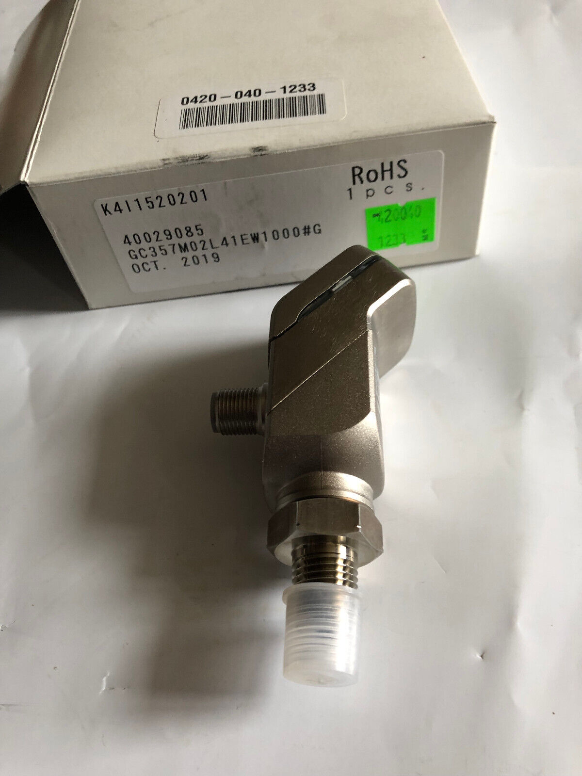 New Ashcroft Gc35 1000 Psi Pressure Sensor,9X00019 R,Cx