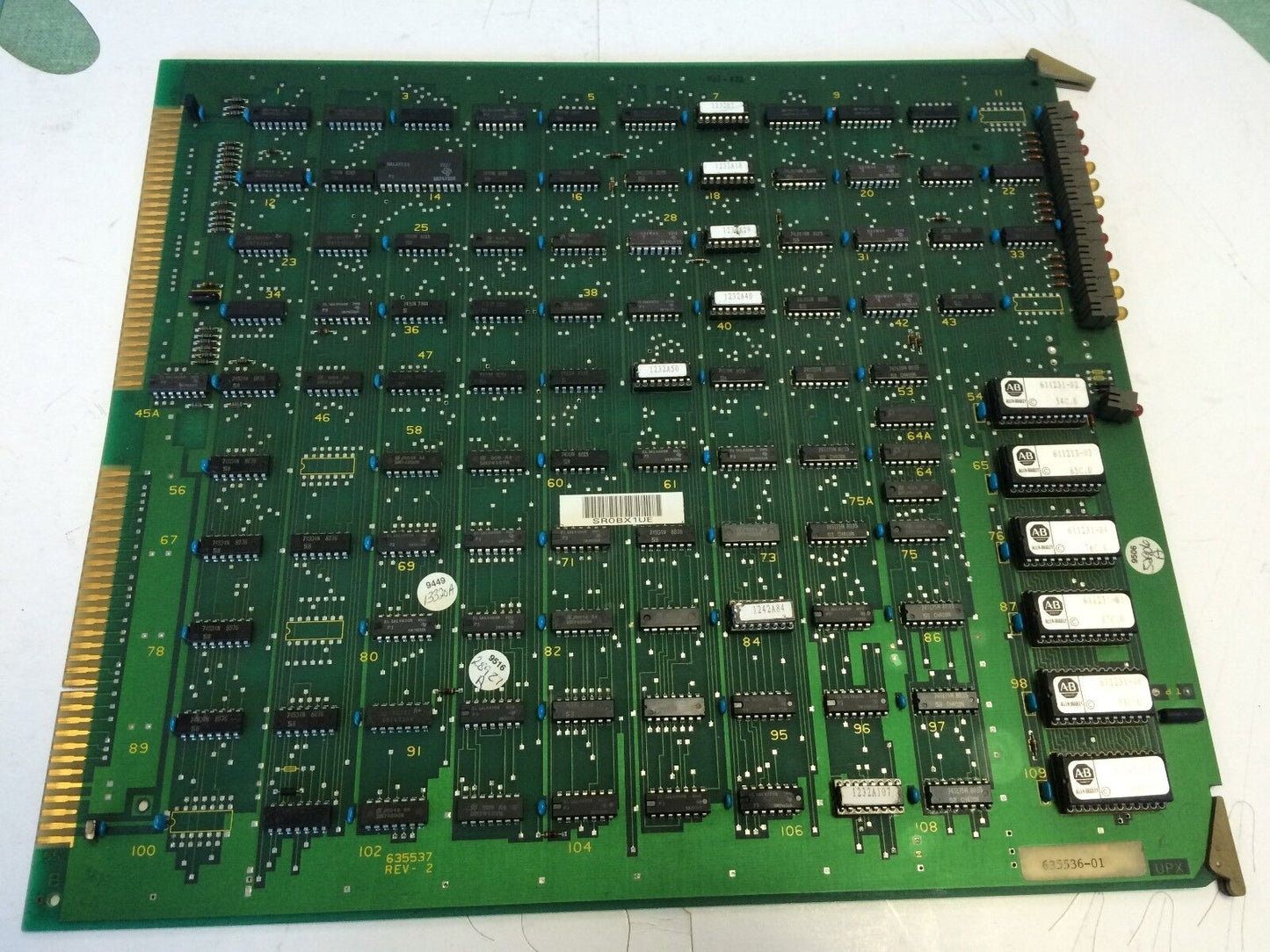 Allen Bradley Upx,Allen Bradley 635537-90 Rev.2,635537 Rev-2,635536-01,Cf,Cx
