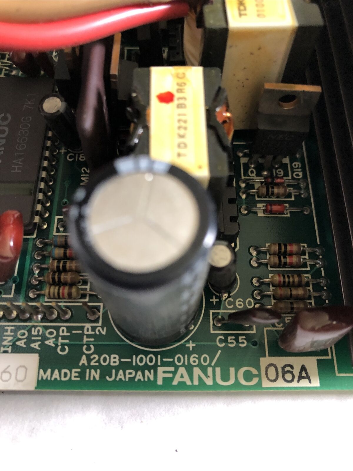 Fanuc Power Supply A20b-1001-0160/06A,Fanuc A20b-1001-0160/C55,A20b-1001-0160,Eg