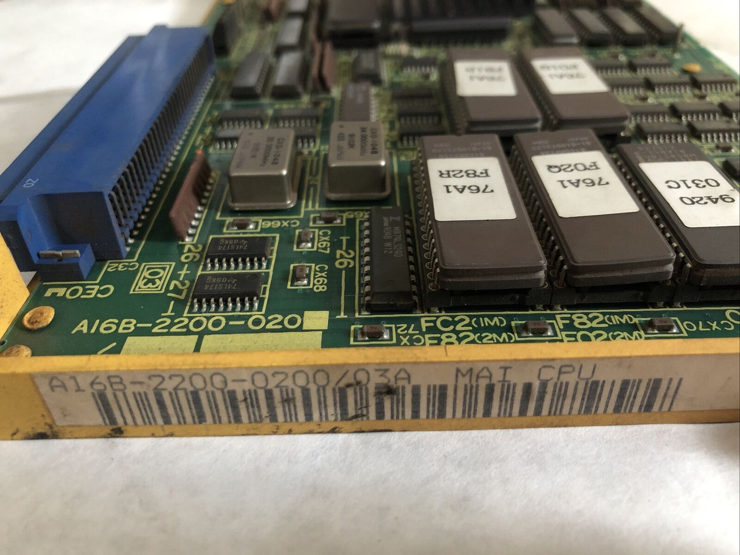 Fanuc A16b-2200-0200/03A Main Cpu Pc Board A16b-2200-0200,Dc