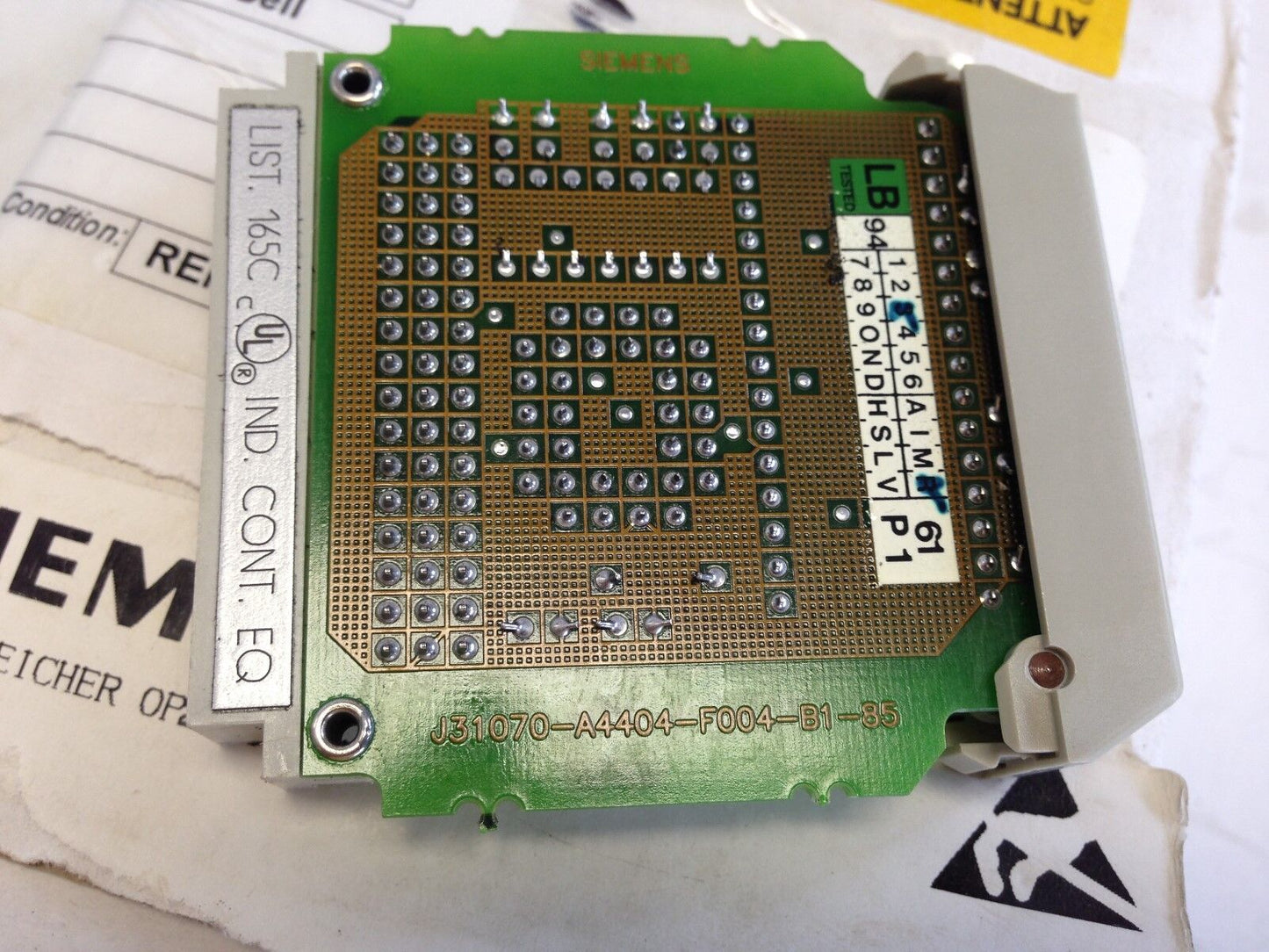 New Siemens 6Av3971-1Na01-0Da0 Memory Module 165C J31070-A4404-F004-B1-85,Sv