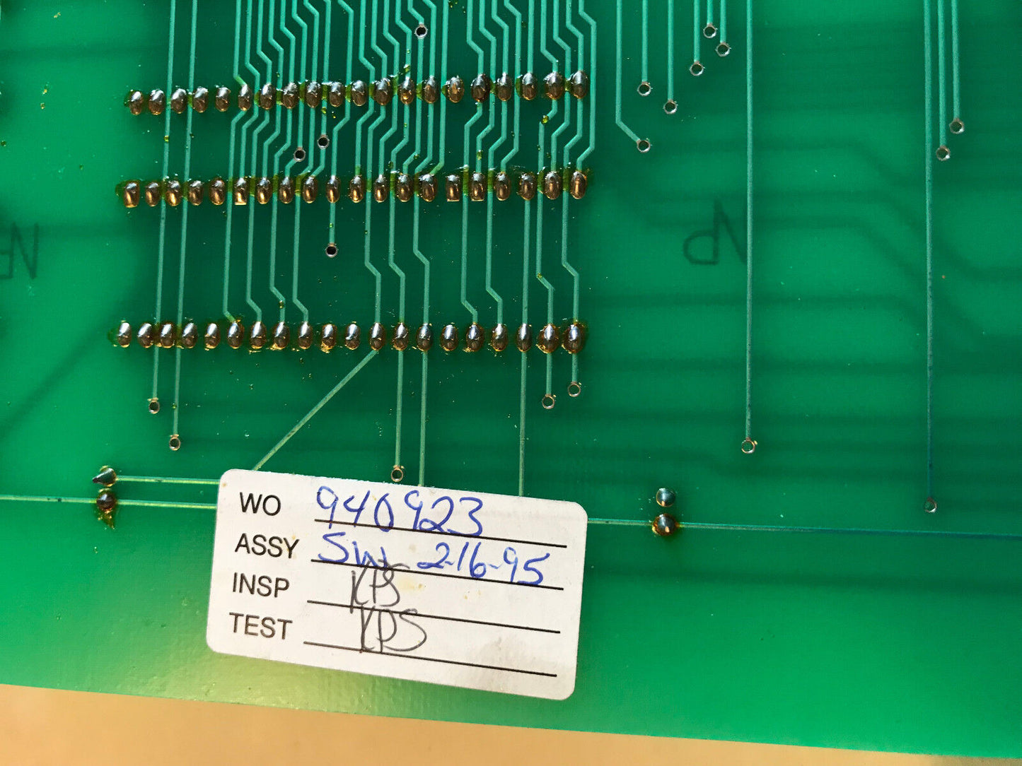 Forry Avc 6000 Display Card Pcb Pn 102054 Rev B 102054-03 Rev C,Ad
