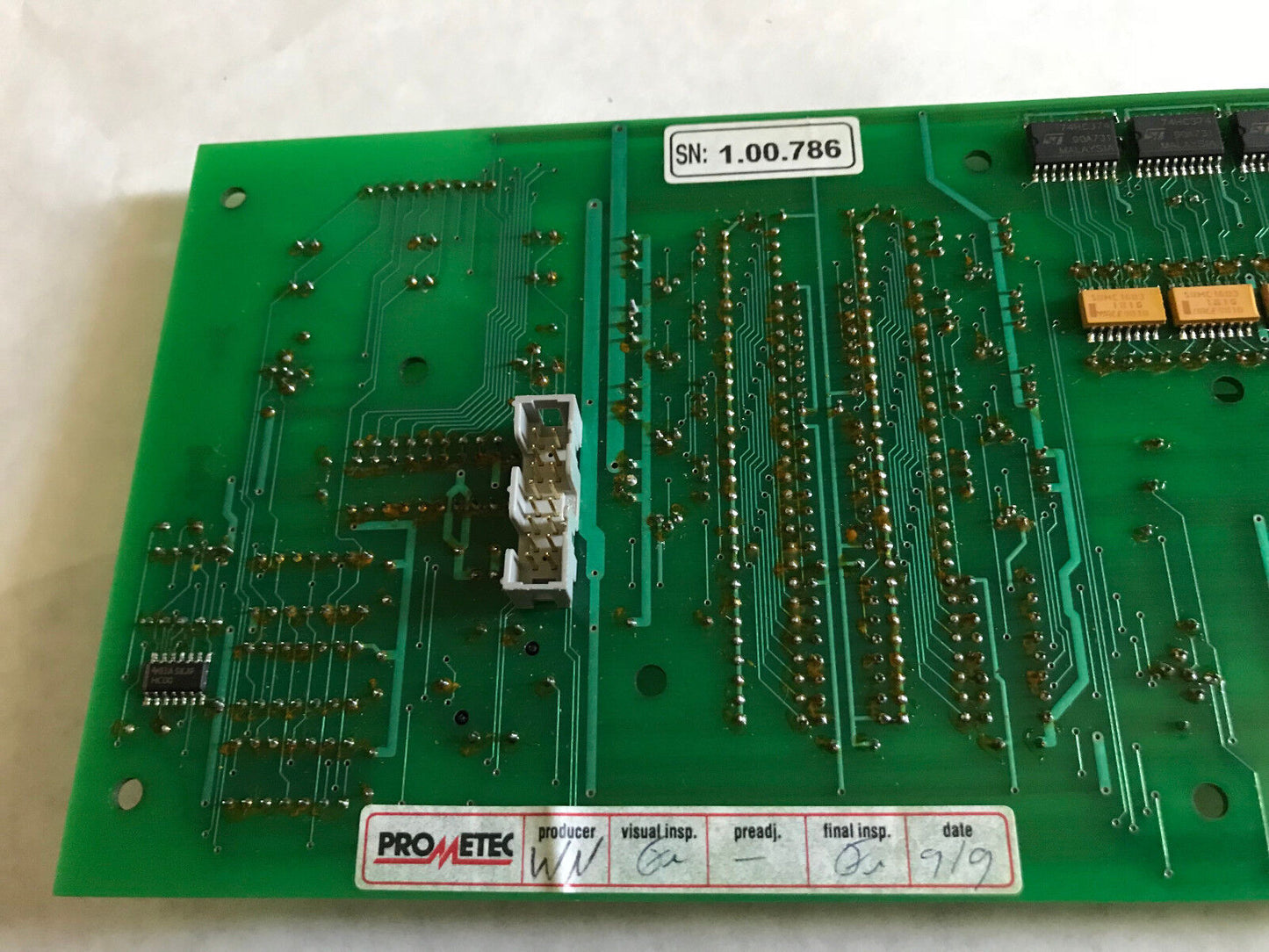 New Prometec Bf/80127 Oip K 302 Monitor Panel Inlay,Ag