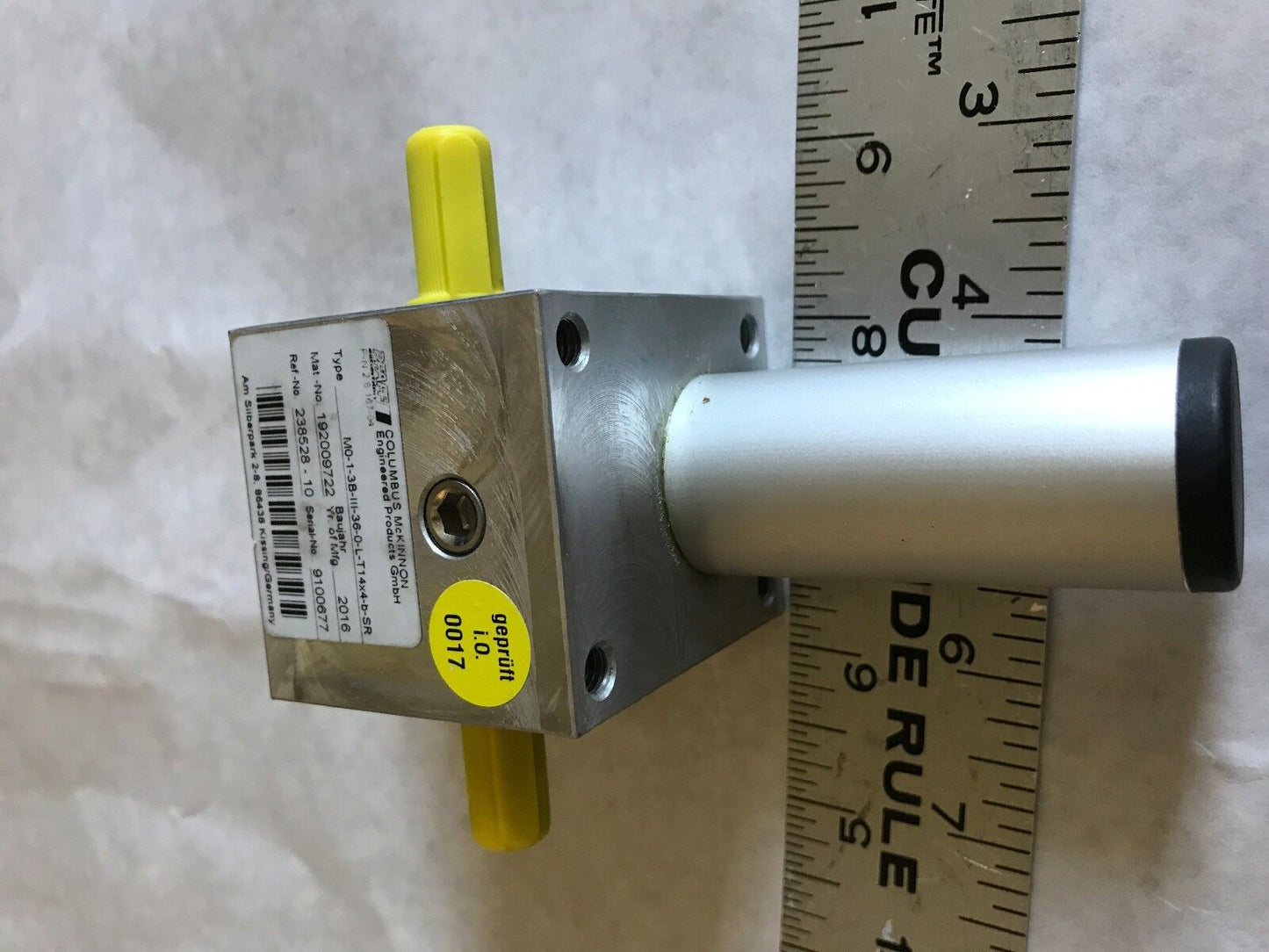 Pfaff M0-1-3B-Iii-36-0-L-T14x4-B-Sr,238528-10,192009722 Actuator Screw Type,Bw