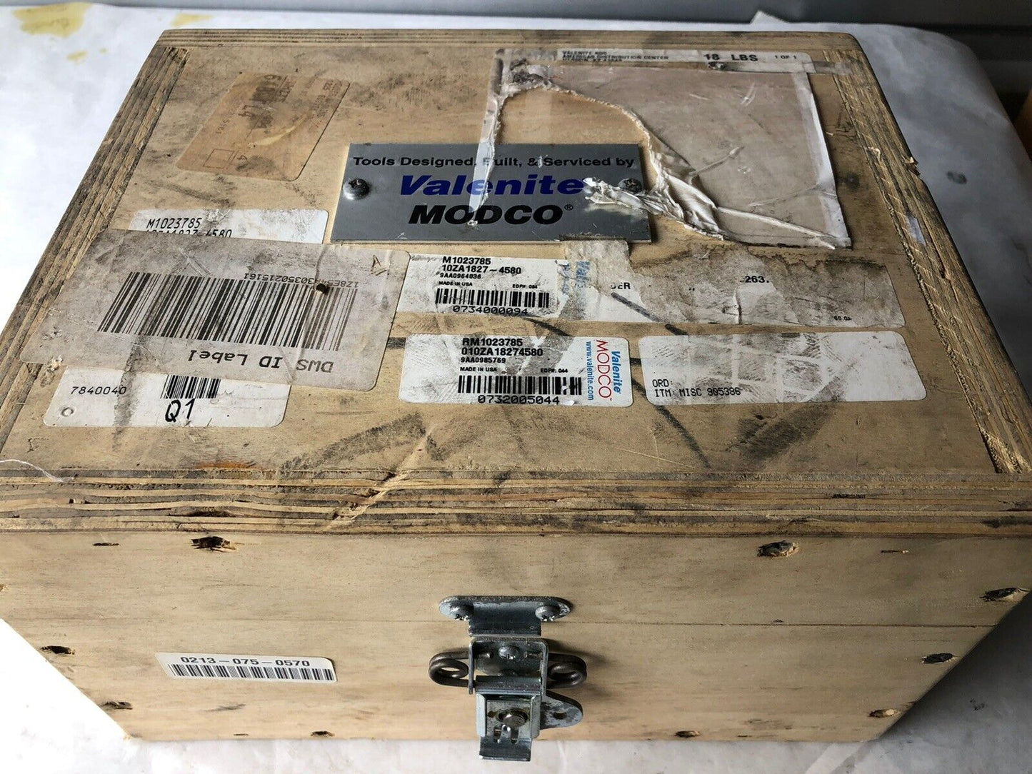 Valenite M1023785 Hsk63a Shank,10Za1827-4580 Mocco Tools R15656 Tl# 03 803712,Aw